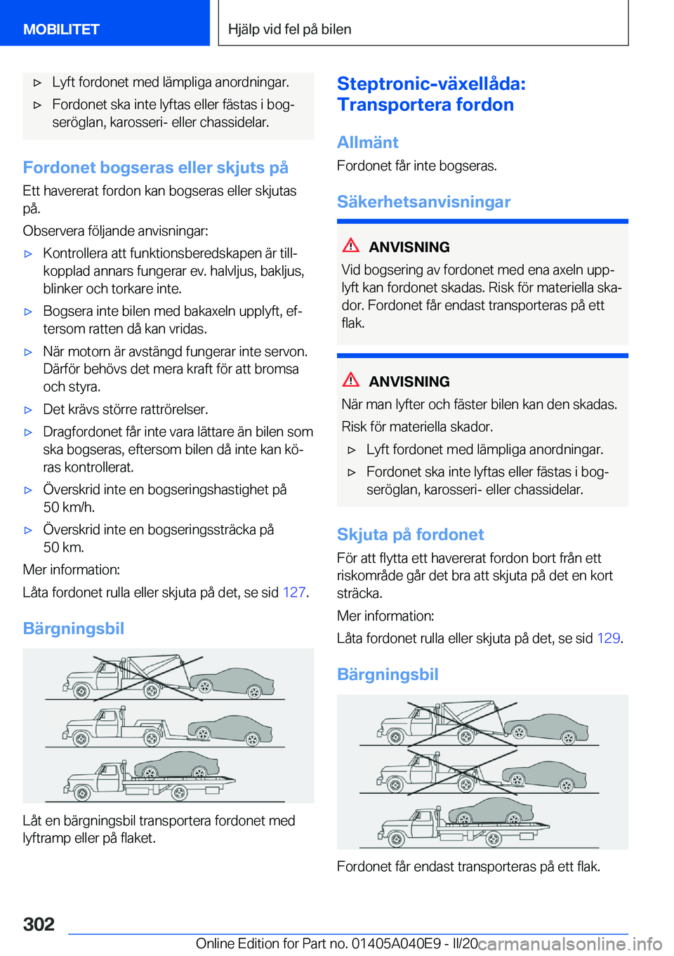 BMW Z4 2020  InstruktionsbÖcker (in Swedish) 'x�L�y�f�t��f�o�r�d�o�n�e�t��m�e�d��l�ä�m�p�l�i�g�a��a�n�o�r�d�n�i�n�g�a�r�.'x�F�o�r�d�o�n�e�t��s�k�a��i�n�t�e��l�y�f�t�a�s��e�l�l�e�r��f�ä�s�t�a�s��i��b�o�gj
�s�e�r�