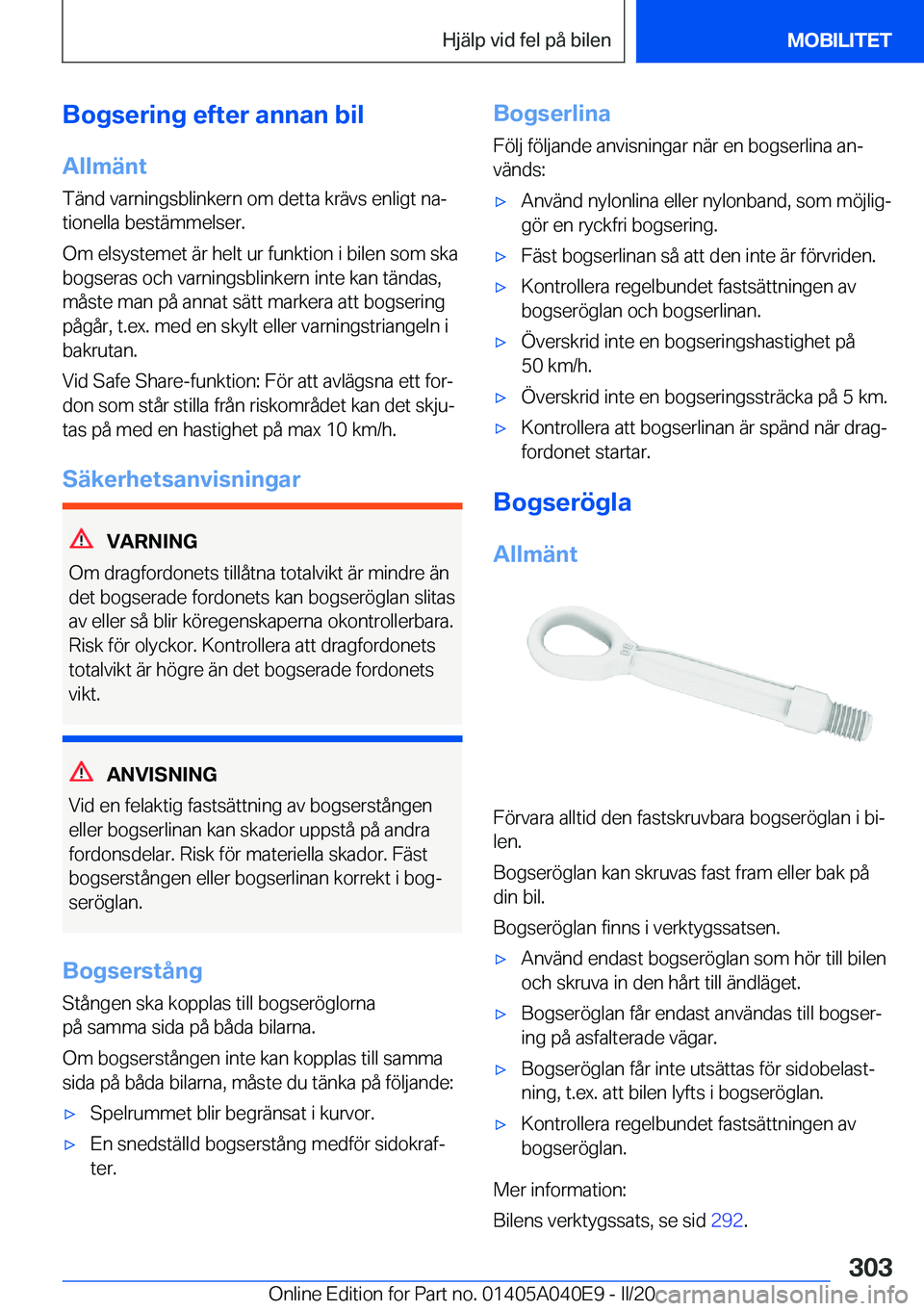 BMW Z4 2020  InstruktionsbÖcker (in Swedish) �B�o�g�s�e�r�i�n�g��e�f�t�e�r��a�n�n�a�n��b�i�l
�A�l�l�m�ä�n�t
�T�ä�n�d��v�a�r�n�i�n�g�s�b�l�i�n�k�e�r�n��o�m��d�e�t�t�a��k�r�ä�v�s��e�n�l�i�g�t��n�aj �t�i�o�n�e�l�l�a��b�e�s�t�ä�m�m�e�