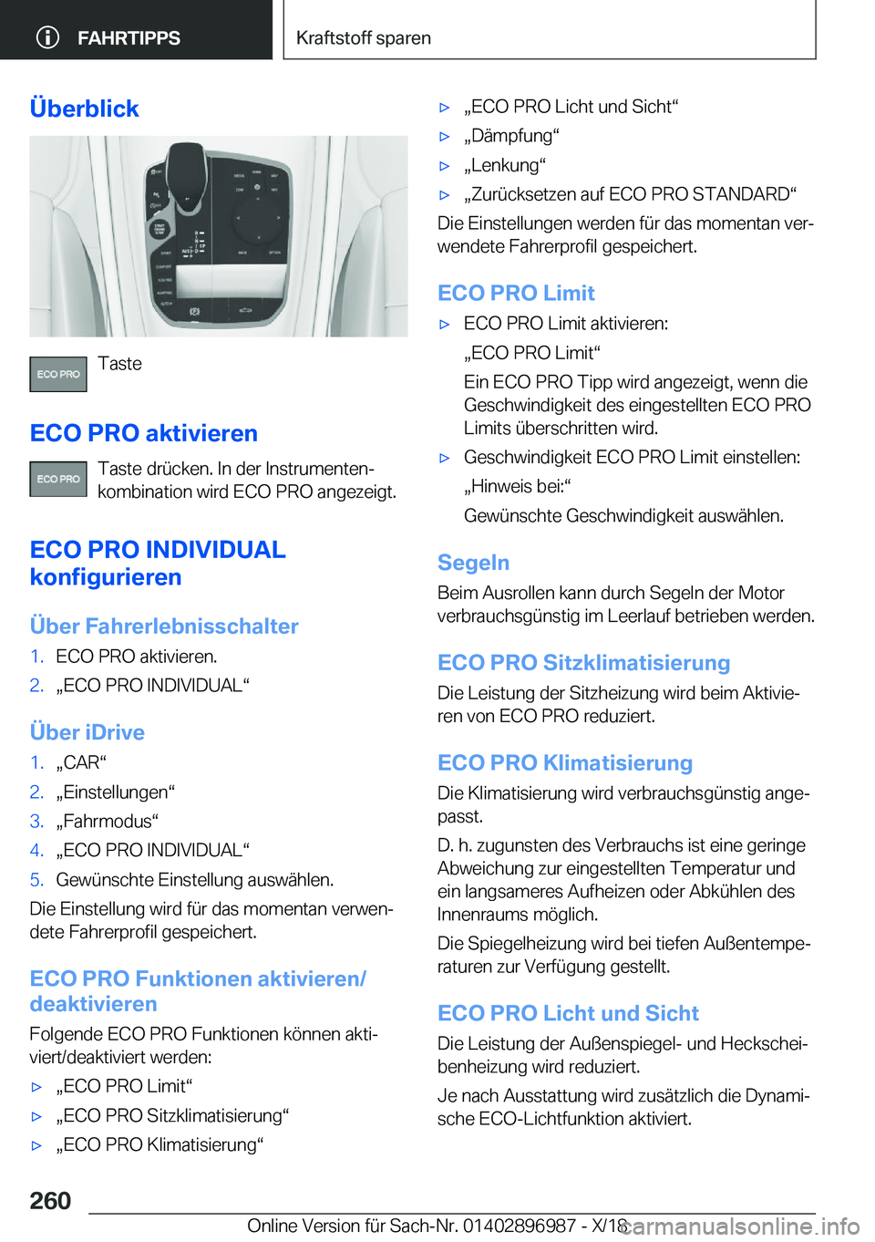 BMW Z4 2019  Betriebsanleitungen (in German) �