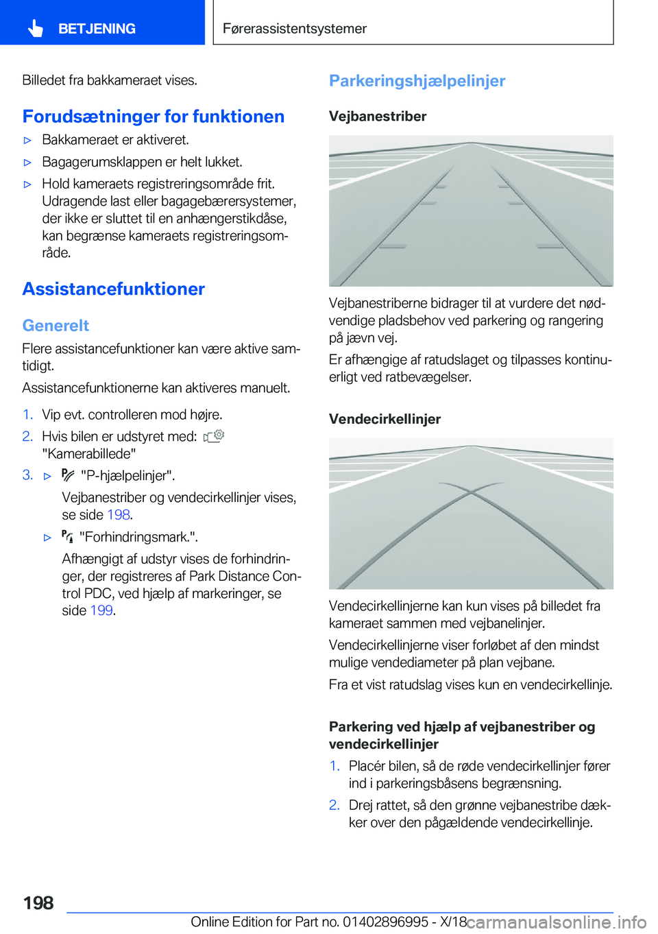 BMW Z4 2019  InstruktionsbØger (in Danish) �B�i�l�l�e�d�e�t��f�r�a��b�a�k�k�a�m�e�r�a�e�t��v�i�s�e�s�.�F�o�r�u�d�s�æ�t�n�i�n�g�e�r��f�o�r��f�u�n�k�t�i�o�n�e�n'x�B�a�k�k�a�m�e�r�a�e�t��e�r��a�k�t�i�v�e�r�e�t�.'x�B�a�g�a�g�e�r�u�