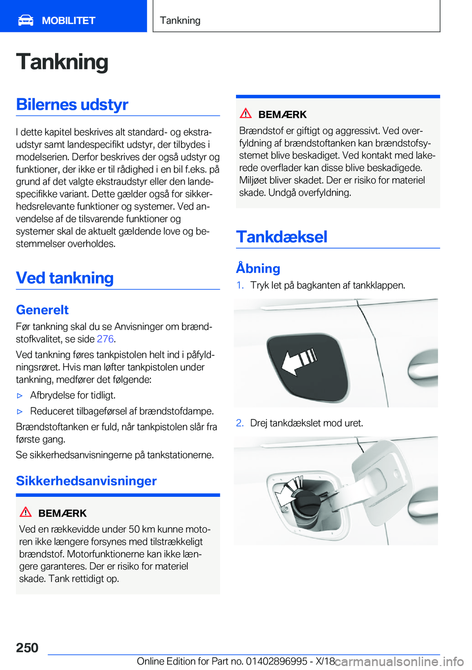 BMW Z4 2019  InstruktionsbØger (in Danish) �T�a�n�k�n�i�n�g�B�i�l�e�r�n�e�s��u�d�s�t�y�r
�I��d�e�t�t�e��k�a�p�i�t�e�l��b�e�s�k�r�i�v�e�s��a�l�t��s�t�a�n�d�a�r�d�-��o�g��e�k�s�t�r�aj
�u�d�s�t�y�r��s�a�m�t��l�a�n�d�e�s�p�e�c�i�f�i�k�t