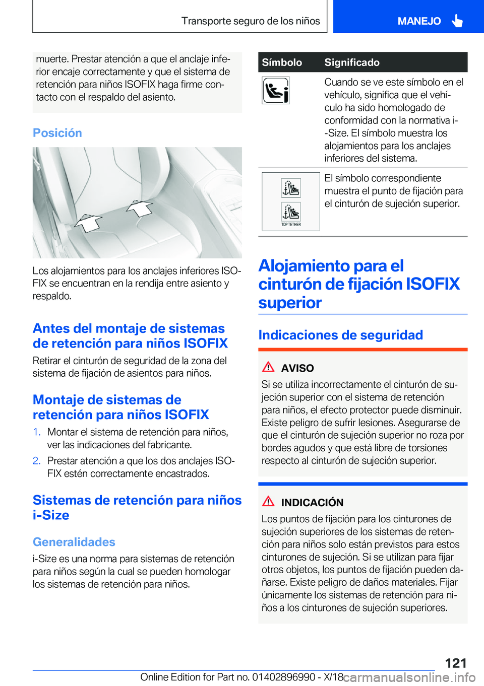 BMW Z4 2019  Manuales de Empleo (in Spanish) �m�u�e�r�t�e�.��P�r�e�s�t�a�r��a�t�e�n�c�i�