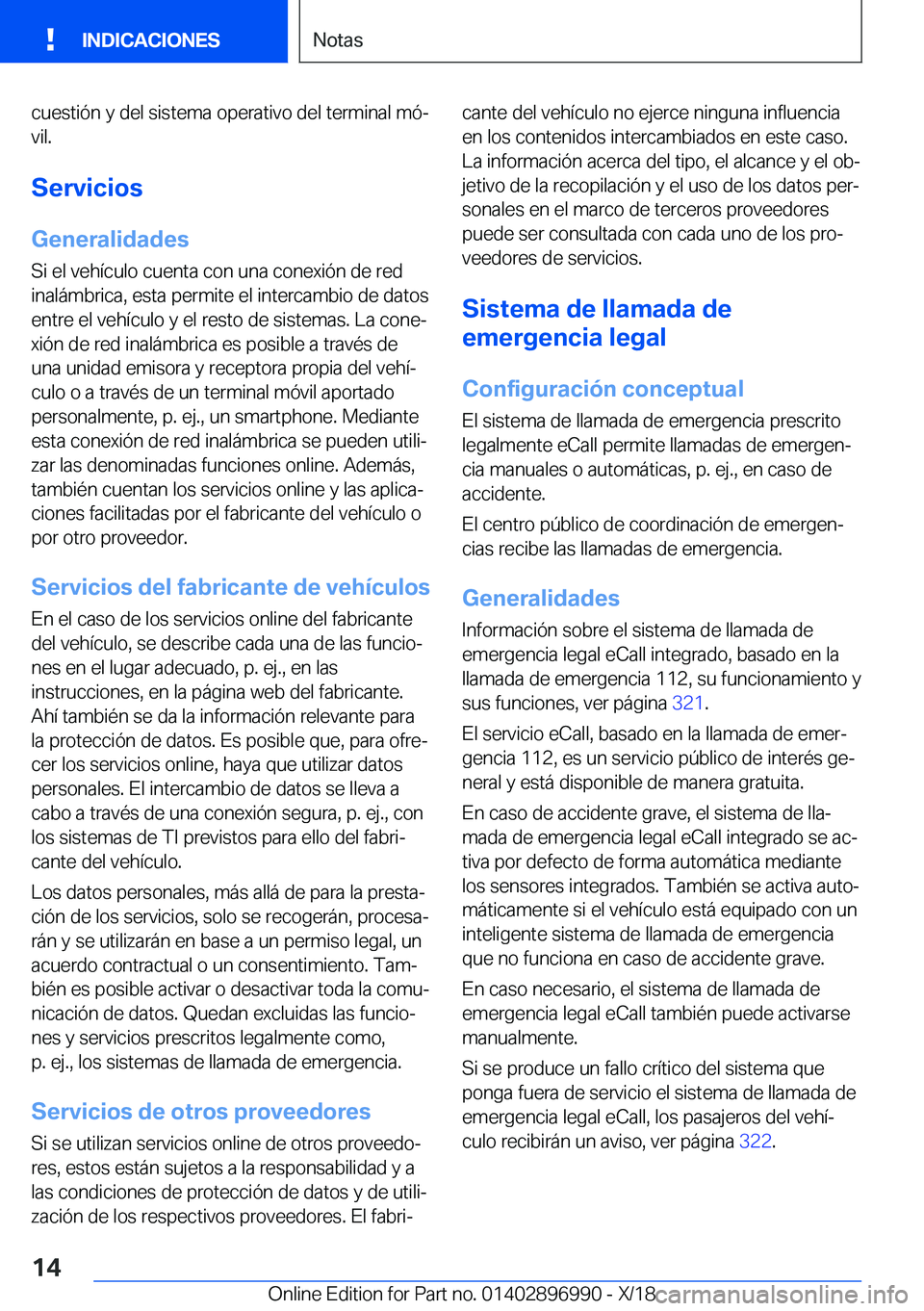 BMW Z4 2019  Manuales de Empleo (in Spanish) �c�u�e�s�t�i�