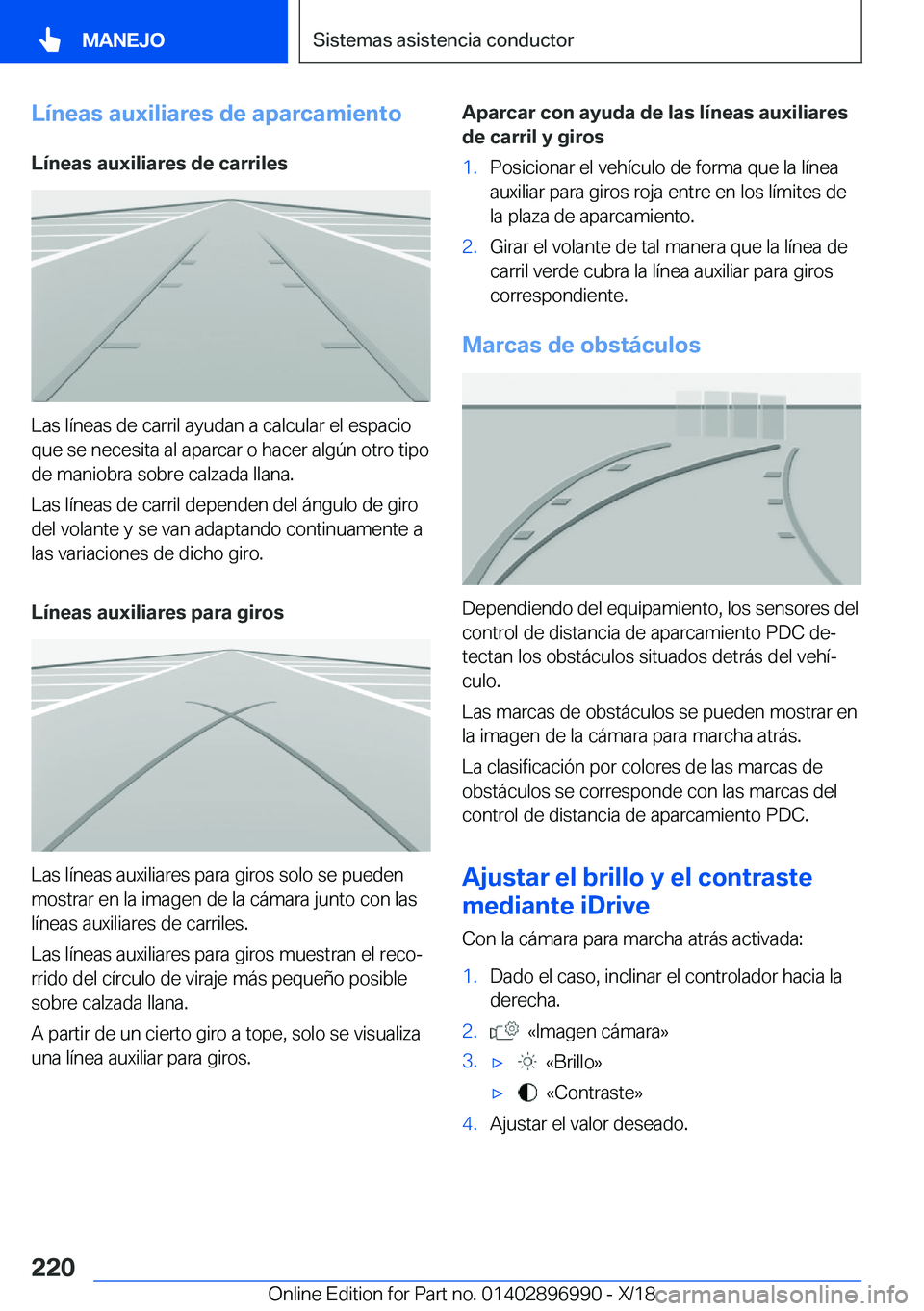 BMW Z4 2019  Manuales de Empleo (in Spanish) �L�