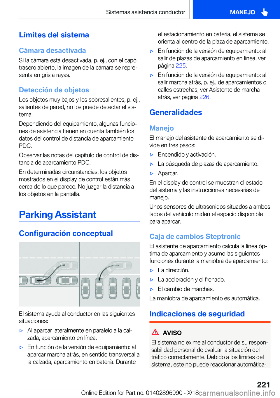BMW Z4 2019  Manuales de Empleo (in Spanish) �L�
