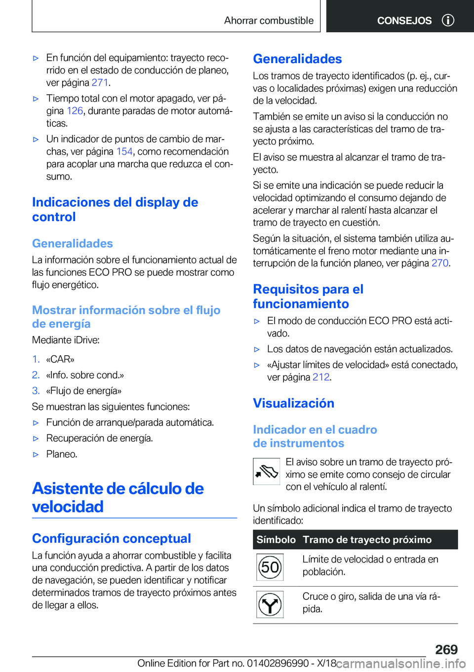 BMW Z4 2019  Manuales de Empleo (in Spanish) x�E�n��f�u�n�c�i�
