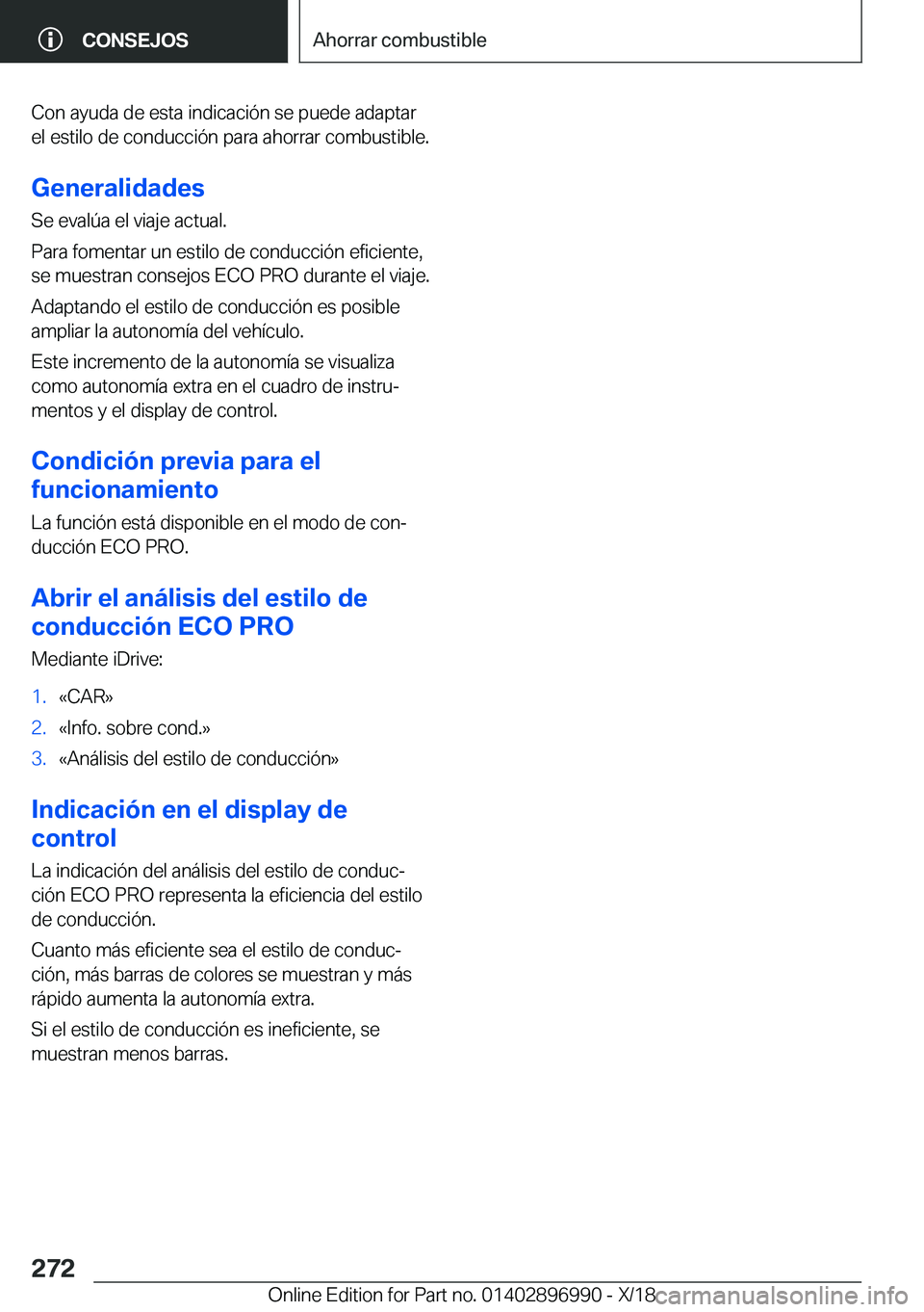 BMW Z4 2019  Manuales de Empleo (in Spanish) �C�o�n��a�y�u�d�a��d�e��e�s�t�a��i�n�d�i�c�a�c�i�