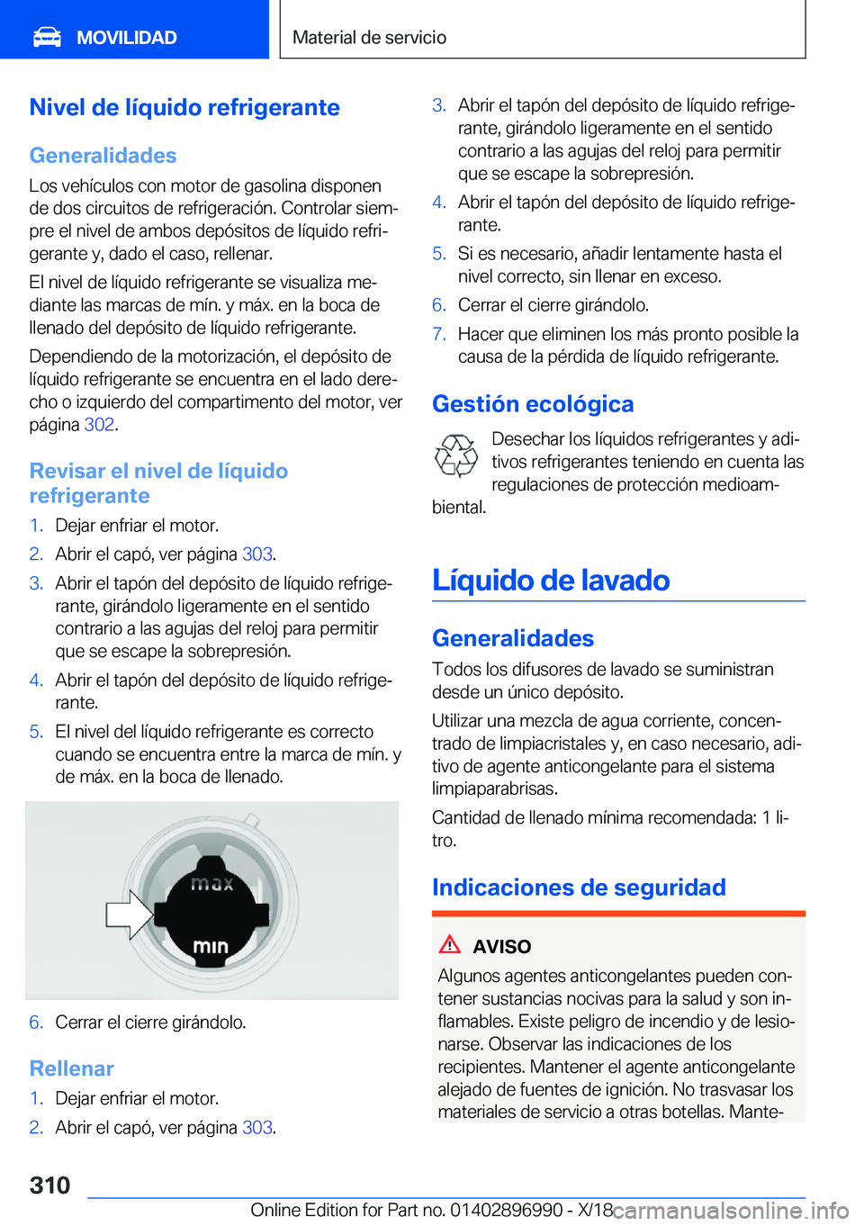 BMW Z4 2019  Manuales de Empleo (in Spanish) �N�i�v�e�l��d�e��l�