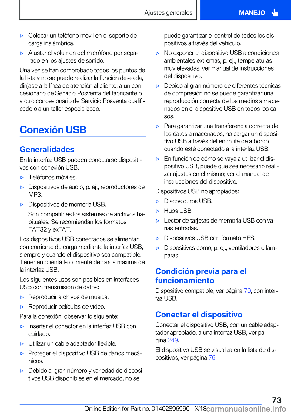 BMW Z4 2019  Manuales de Empleo (in Spanish) x�C�o�l�o�c�a�r��u�n��t�e�l�