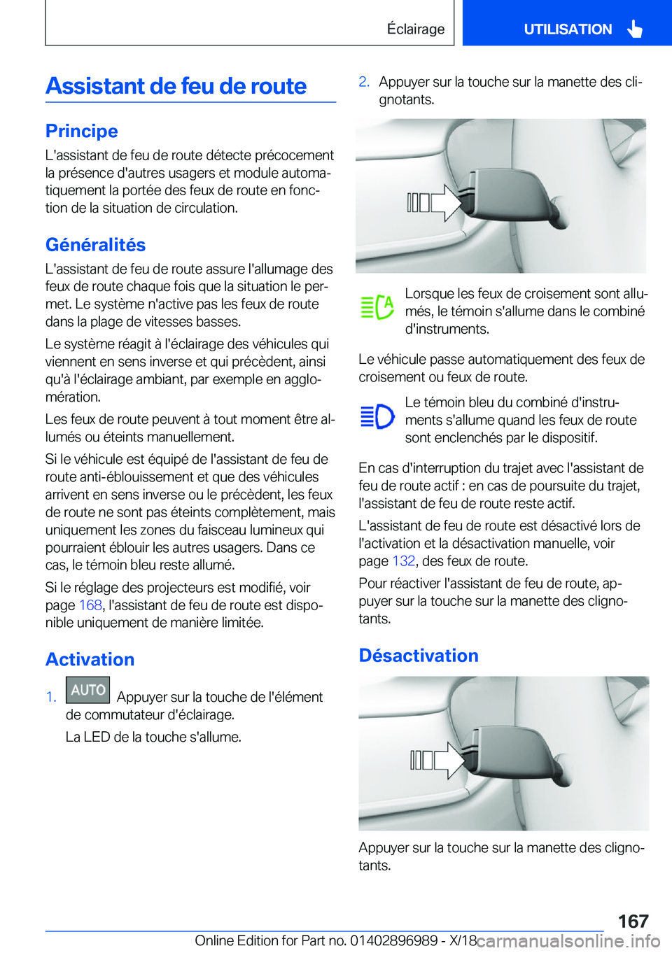 BMW Z4 2019  Notices Demploi (in French) �A�s�s�i�s�t�a�n�t��d�e��f�e�u��d�e��r�o�u�t�e
�P�r�i�n�c�i�p�e
�L�'�a�s�s�i�s�t�a�n�t��d�e��f�e�u��d�e��r�o�u�t�e��d�é�t�e�c�t�e��p�r�é�c�o�c�e�m�e�n�t
�l�a��p�r�é�s�e�n�c�e��d�