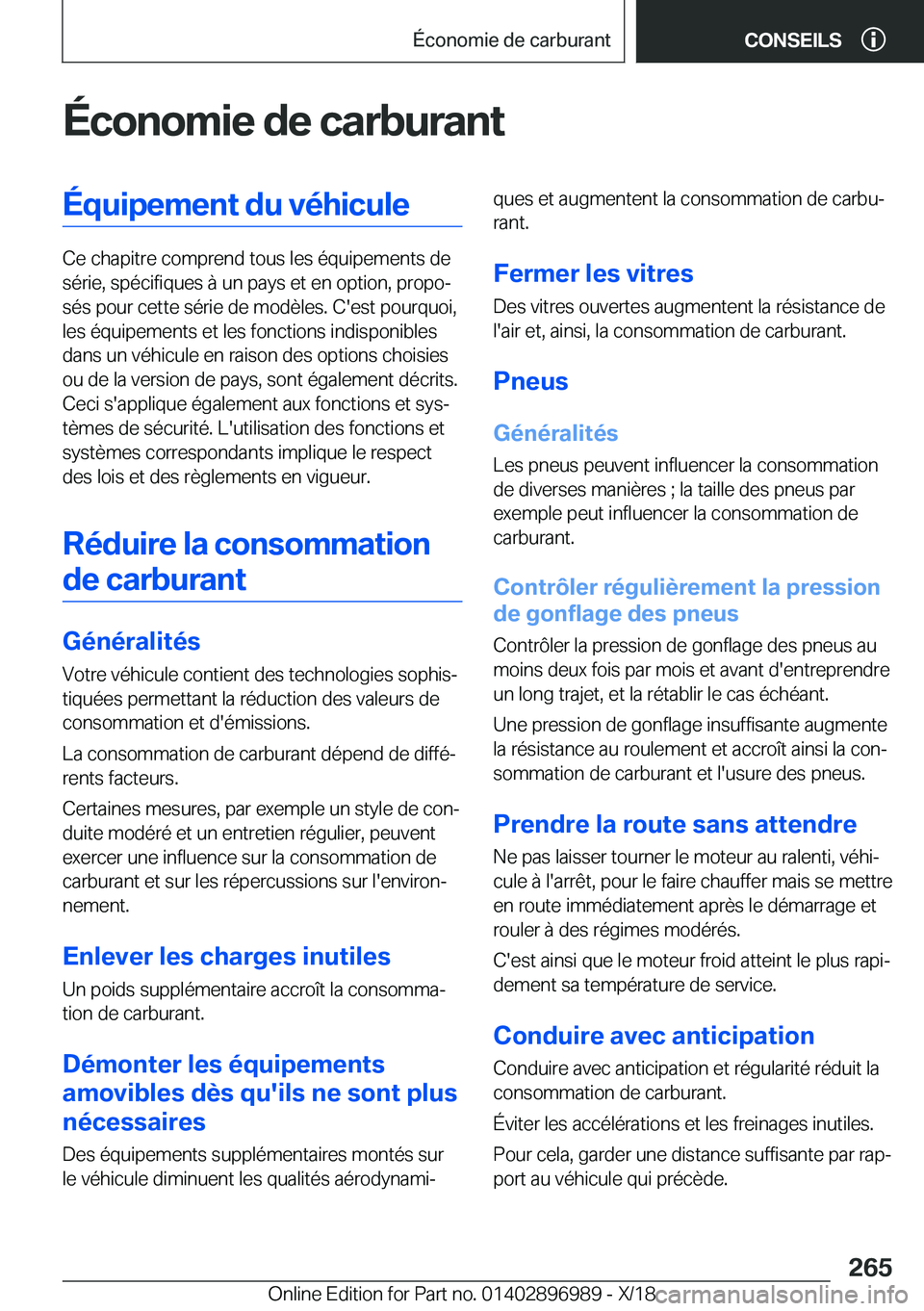 BMW Z4 2019  Notices Demploi (in French) �
