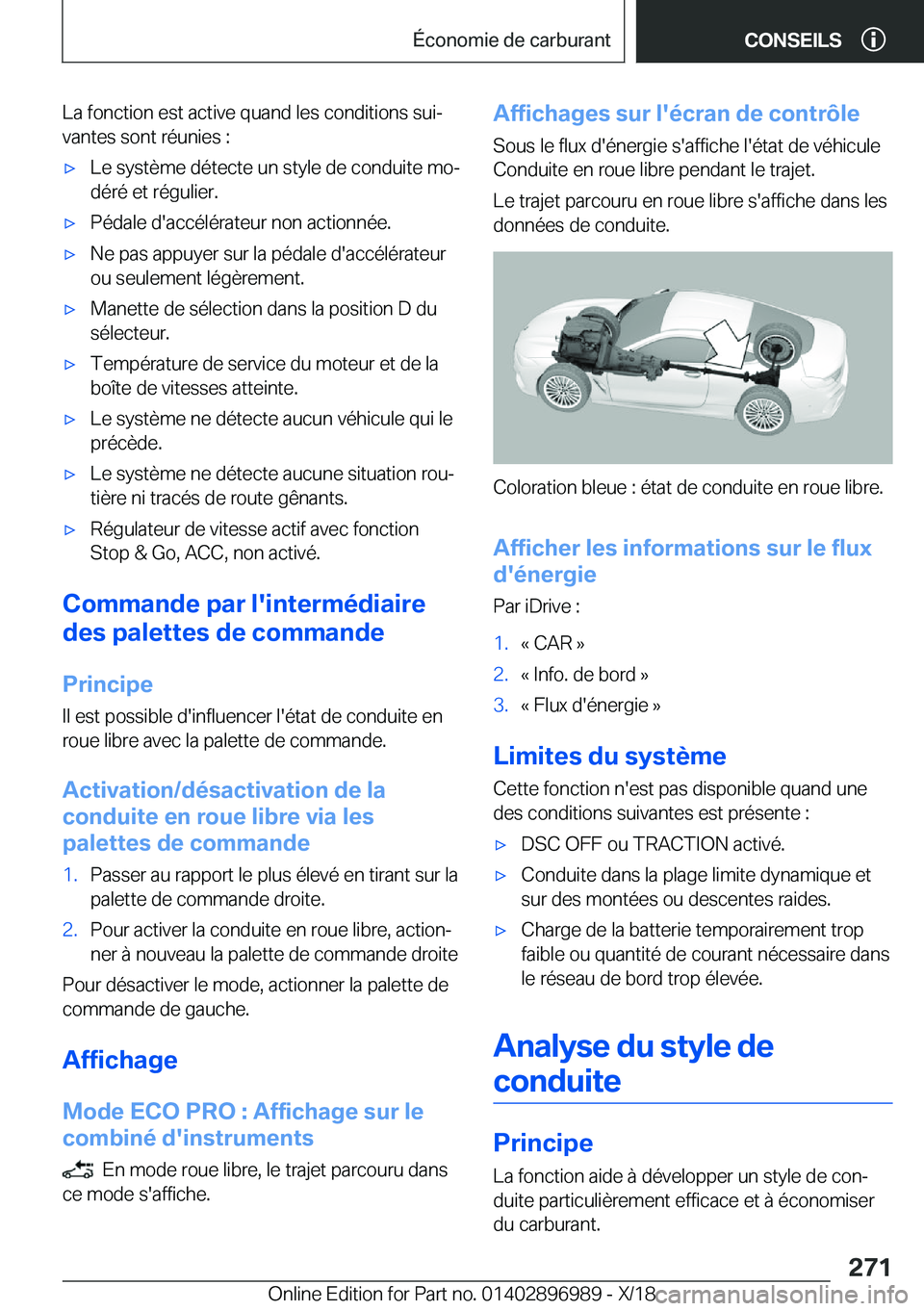 BMW Z4 2019  Notices Demploi (in French) �L�a��f�o�n�c�t�i�o�n��e�s�t��a�c�t�i�v�e��q�u�a�n�d��l�e�s��c�o�n�d�i�t�i�o�n�s��s�u�ij
�v�a�n�t�e�s��s�o�n�t��r�é�u�n�i�e�s��:'x�L�e��s�y�s�t�è�m�e��d�é�t�e�c�t�e��u�n��s�t�y�l