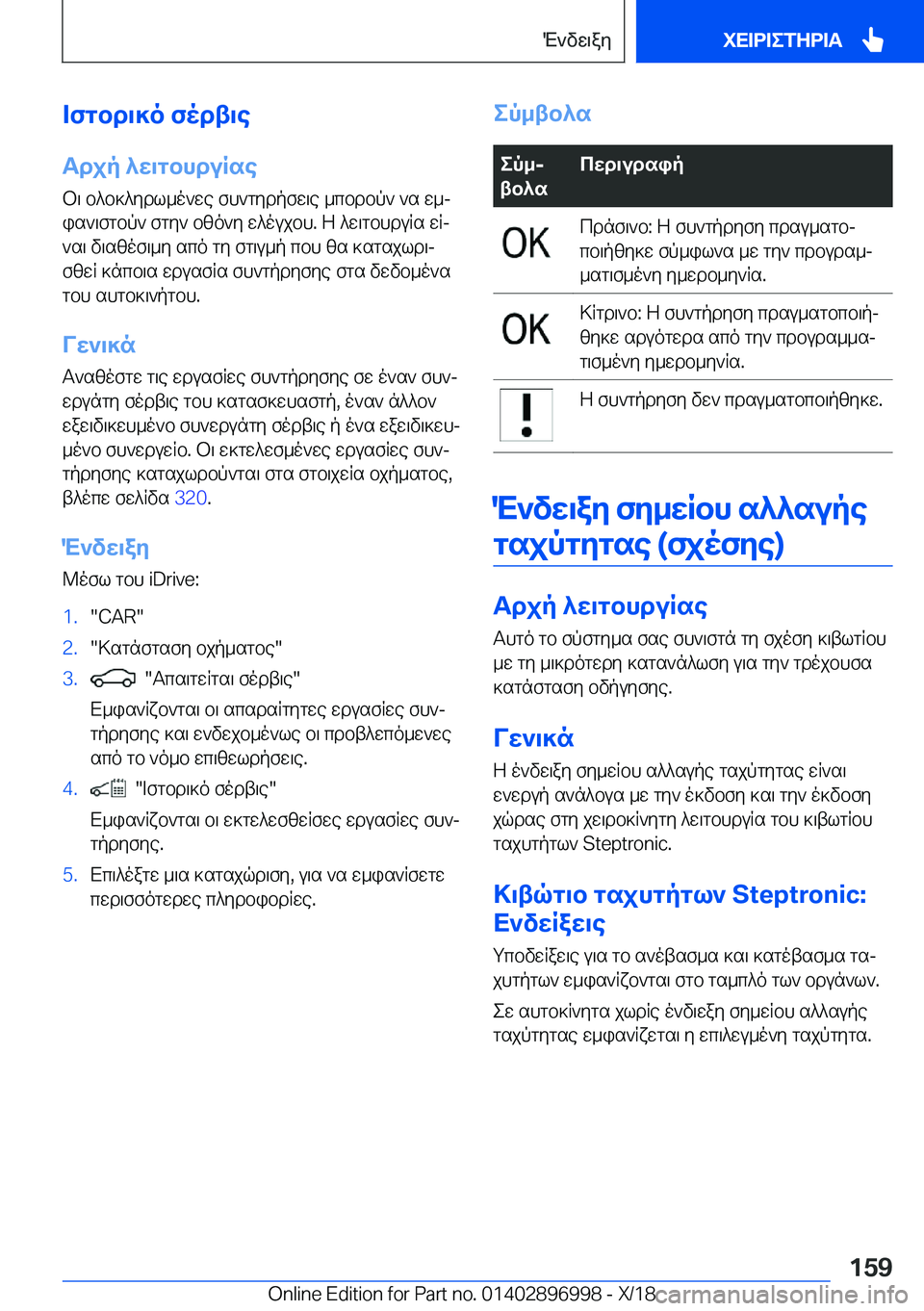 BMW Z4 2019  ΟΔΗΓΌΣ ΧΡΉΣΗΣ (in Greek) =fgbd\]o�fodt\e
Tdjp�^w\gbhduRse b\�b^b]^ydl_o`we�fh`gydpfw\e�_cbdbp`�`s�w_j
is`\fgbp`�fgy`�bzo`y�w^o