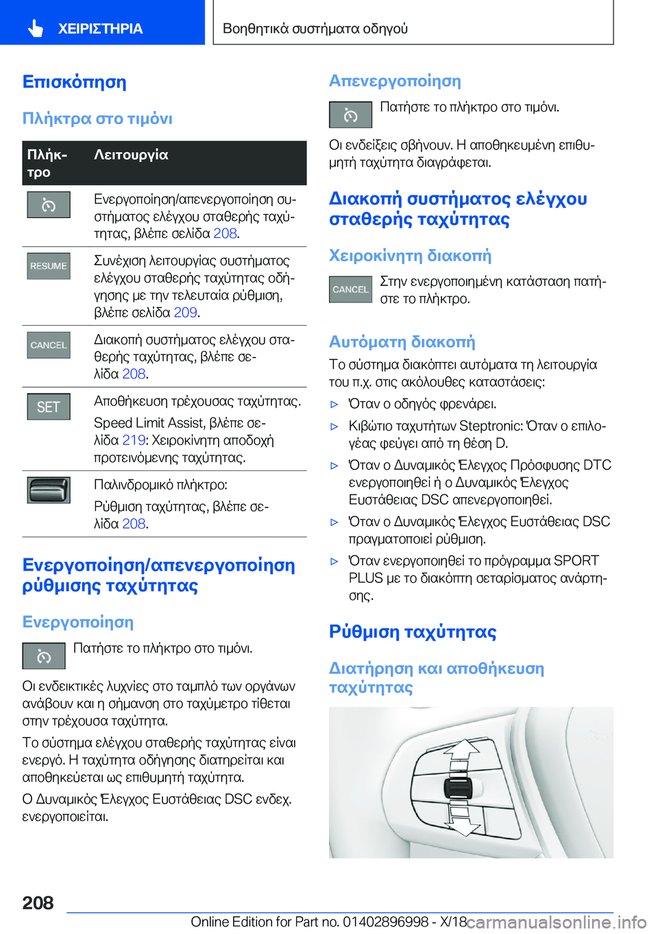 BMW Z4 2019  ΟΔΗΓΌΣ ΧΡΉΣΗΣ (in Greek) Xc\f]ocyfy
c^p]gds�fgb�g\_o`\c^p]j
gdb?w\gbhduRsX`wdubcbRyfy�/scw`wdubcbRyfy�fhj
fgp_sgbe�w^oujbh�fgsz