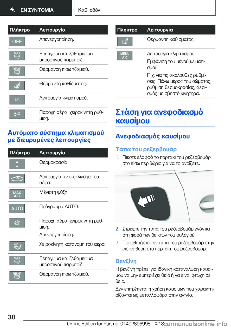 BMW Z4 2019  ΟΔΗΓΌΣ ΧΡΉΣΗΣ (in Greek) c^p]gdb?w\gbhduRsTcw`wdubcbRyfy�.awcnul_s�]s\�awzn_cl_s
_cdbfg\`bp�csd_cdRx�.[od_s`fy�cRfl�gxs_\bp�.[od