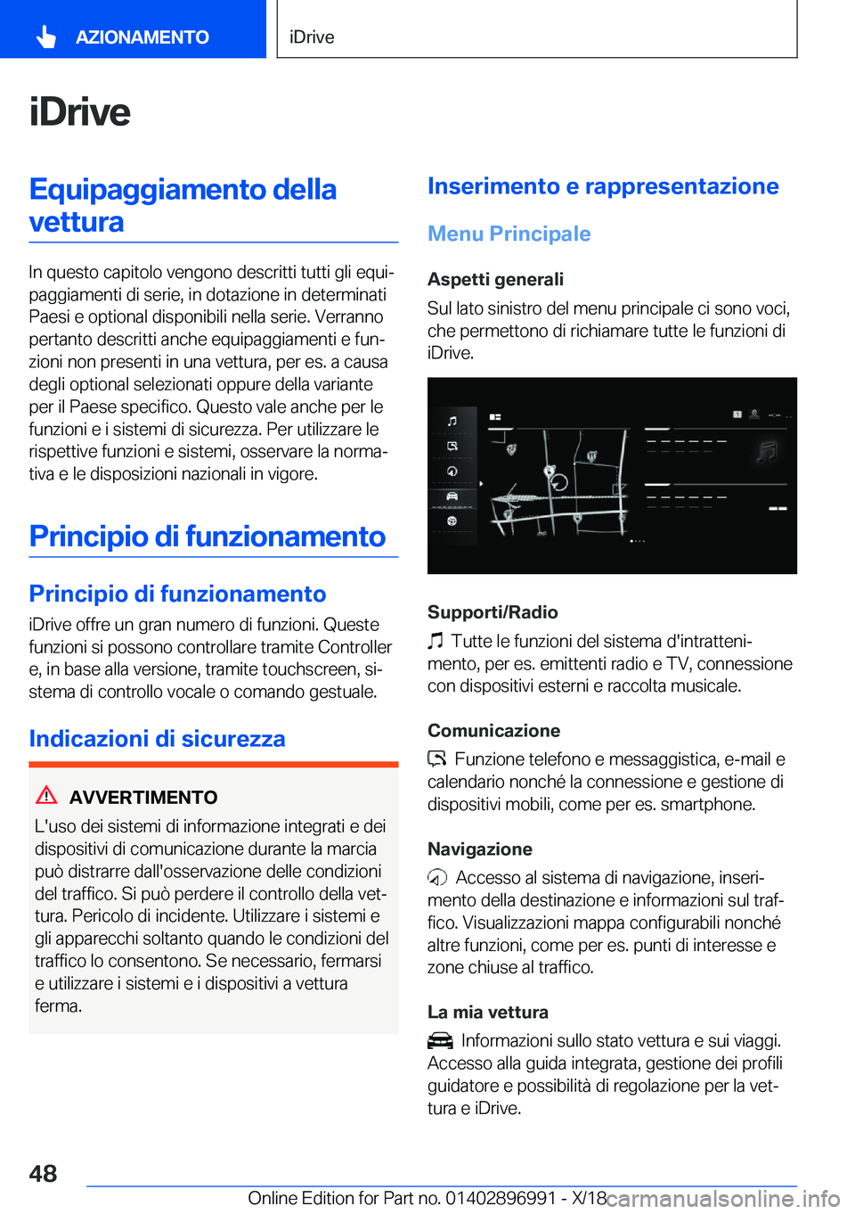 BMW Z4 2019  Libretti Di Uso E manutenzione (in Italian) �i�D�r�i�v�e�E�q�u�i�p�a�g�g�i�a�m�e�n�t�o��d�e�l�l�a�v�e�t�t�u�r�a
�I�n��q�u�e�s�t�o��c�a�p�i�t�o�l�o��v�e�n�g�o�n�o��d�e�s�c�r�i�t�t�i��t�u�t�t�i��g�l�i��e�q�u�iª
�p�a�g�g�i�a�m�e�n�t�i��