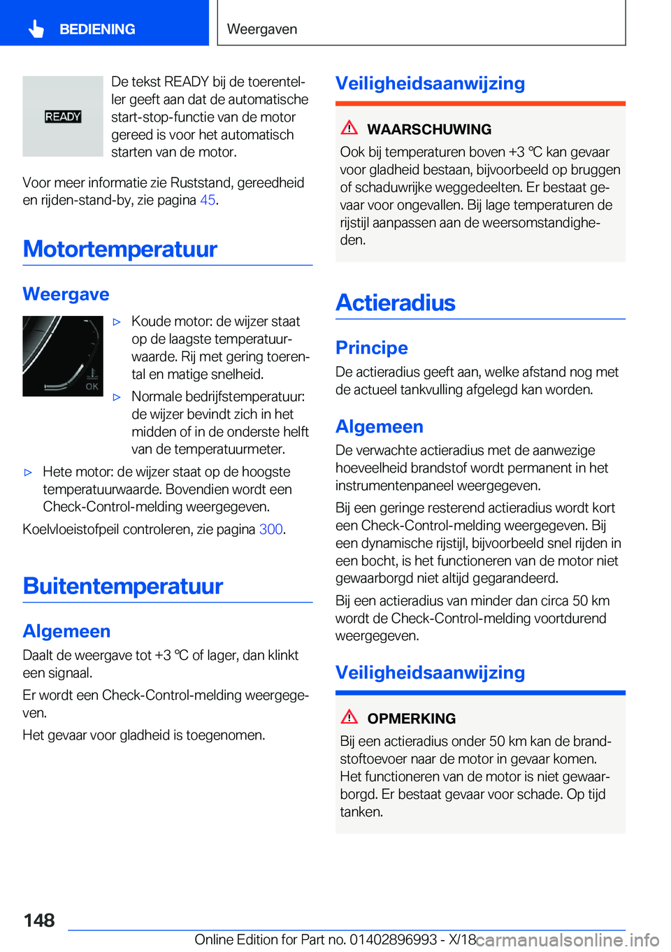BMW Z4 2019  Instructieboekjes (in Dutch) �D�e��t�e�k�s�t��R�E�A�D�Y��b�i�j��d�e��t�o�e�r�e�n�t�e�lj
�l�e�r��g�e�e�f�t��a�a�n��d�a�t��d�e��a�u�t�o�m�a�t�i�s�c�h�e
�s�t�a�r�t�-�s�t�o�p�-�f�u�n�c�t�i�e��v�a�n��d�e��m�o�t�o�r
�g�e�