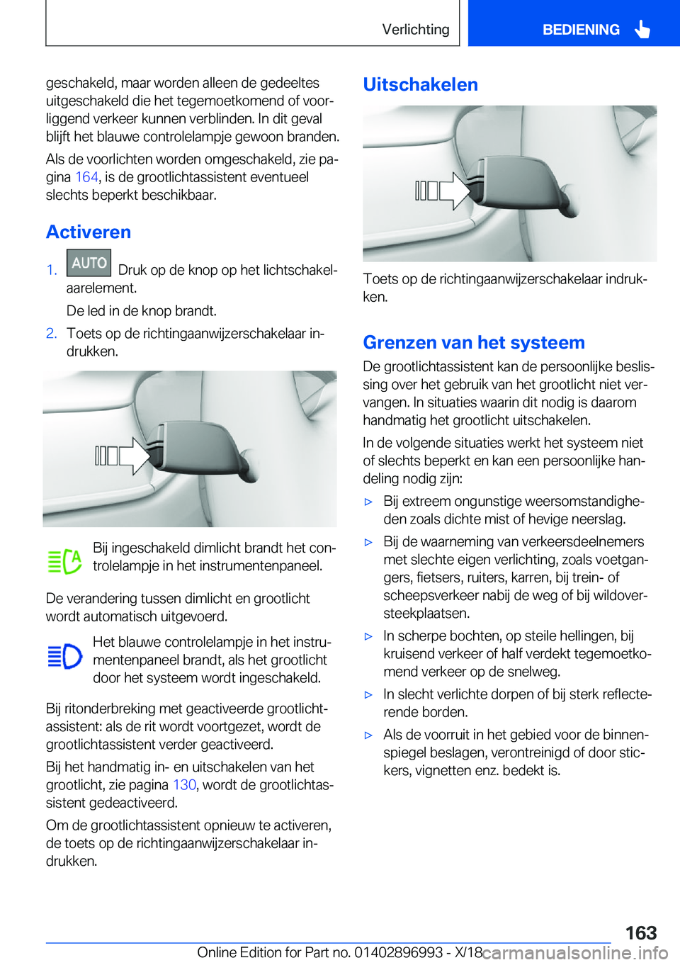 BMW Z4 2019  Instructieboekjes (in Dutch) �g�e�s�c�h�a�k�e�l�d�,��m�a�a�r��w�o�r�d�e�n��a�l�l�e�e�n��d�e��g�e�d�e�e�l�t�e�s
�u�i�t�g�e�s�c�h�a�k�e�l�d��d�i�e��h�e�t��t�e�g�e�m�o�e�t�k�o�m�e�n�d��o�f��v�o�o�rj �l�i�g�g�e�n�d��v�e�r