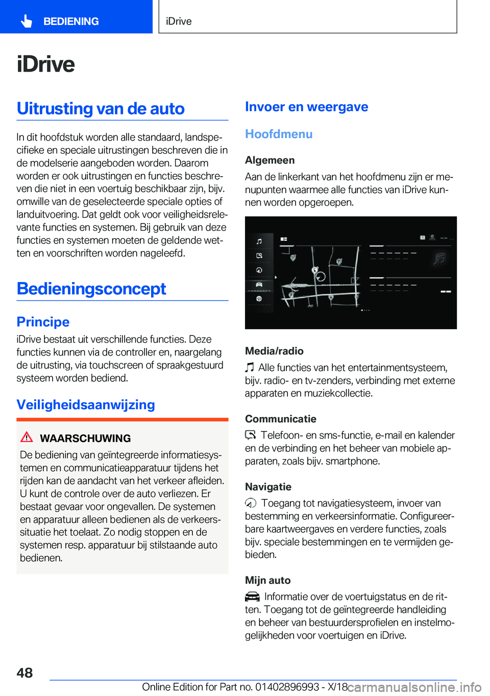 BMW Z4 2019  Instructieboekjes (in Dutch) �i�D�r�i�v�e�U�i�t�r�u�s�t�i�n�g��v�a�n��d�e��a�u�t�o
�I�n��d�i�t��h�o�o�f�d�s�t�u�k��w�o�r�d�e�n��a�l�l�e��s�t�a�n�d�a�a�r�d�,��l�a�n�d�s�p�ej�c�i�f�i�e�k�e��e�n��s�p�e�c�i�a�l�e��u�i�t�