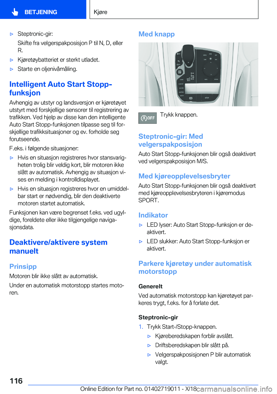 BMW Z4 2019  InstruksjonsbØker (in Norwegian) x�S�t�e�p�t�r�o�n�i�c�-�g�i�r�:
�S�k�i�f�t�e��f�r�a��v�e�l�g�e�r�s�p�a�k�p�o�s�i�s�j�o�n��P��t�i�l��N�,��D�,��e�l�l�e�r
�R�.x�K�j�