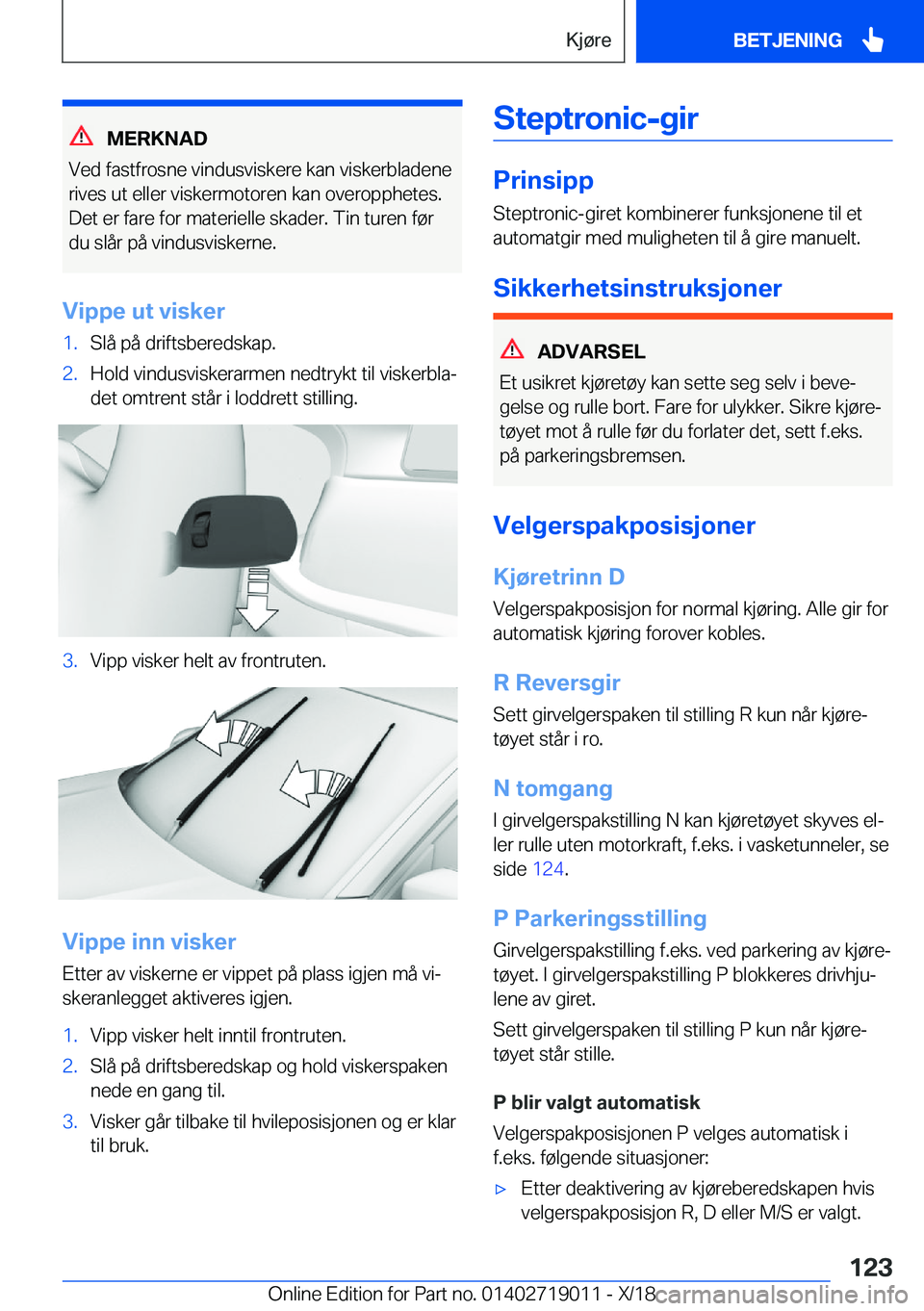 BMW Z4 2019  InstruksjonsbØker (in Norwegian) �M�E�R�K�N�A�D
�V�e�d��f�a�s�t�f�r�o�s�n�e��v�i�n�d�u�s�v�i�s�k�e�r�e��k�a�n��v�i�s�k�e�r�b�l�a�d�e�n�e
�r�i�v�e�s��u�t��e�l�l�e�r��v�i�s�k�e�r�m�o�t�o�r�e�n��k�a�n��o�v�e�r�o�p�p�h�e�t�e�s�.