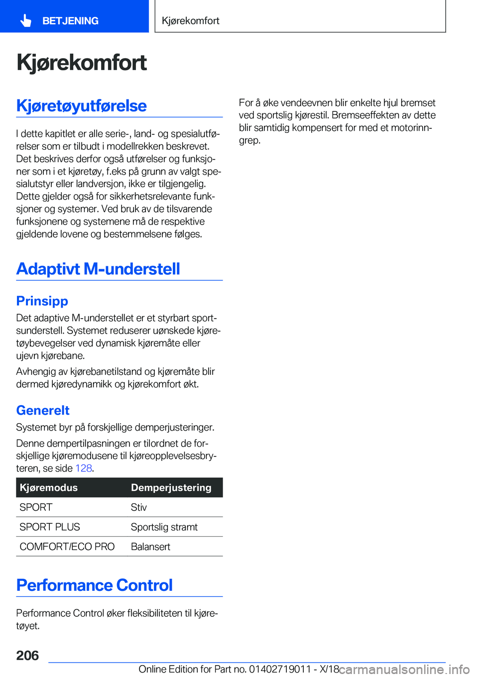BMW Z4 2019  InstruksjonsbØker (in Norwegian) �K�j�