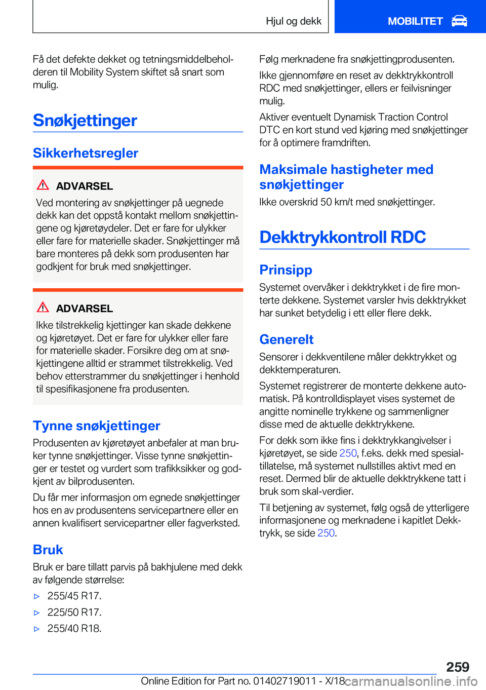 BMW Z4 2019  InstruksjonsbØker (in Norwegian) �F�å��d�e�t��d�e�f�e�k�t�e��d�e�k�k�e�t��o�g��t�e�t�n�i�n�g�s�m�i�d�d�e�l�b�e�h�o�lj�d�e�r�e�n��t�i�l��M�o�b�i�l�i�t�y��S�y�s�t�e�m��s�k�i�f�t�e�t��s�å��s�n�a�r�t��s�o�m
�m�u�l�i�g�.
�S