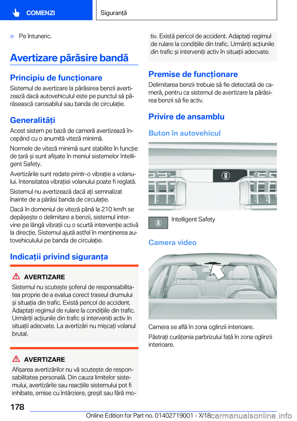 BMW Z4 2019  Ghiduri De Utilizare (in Romanian) 'x�P�e��