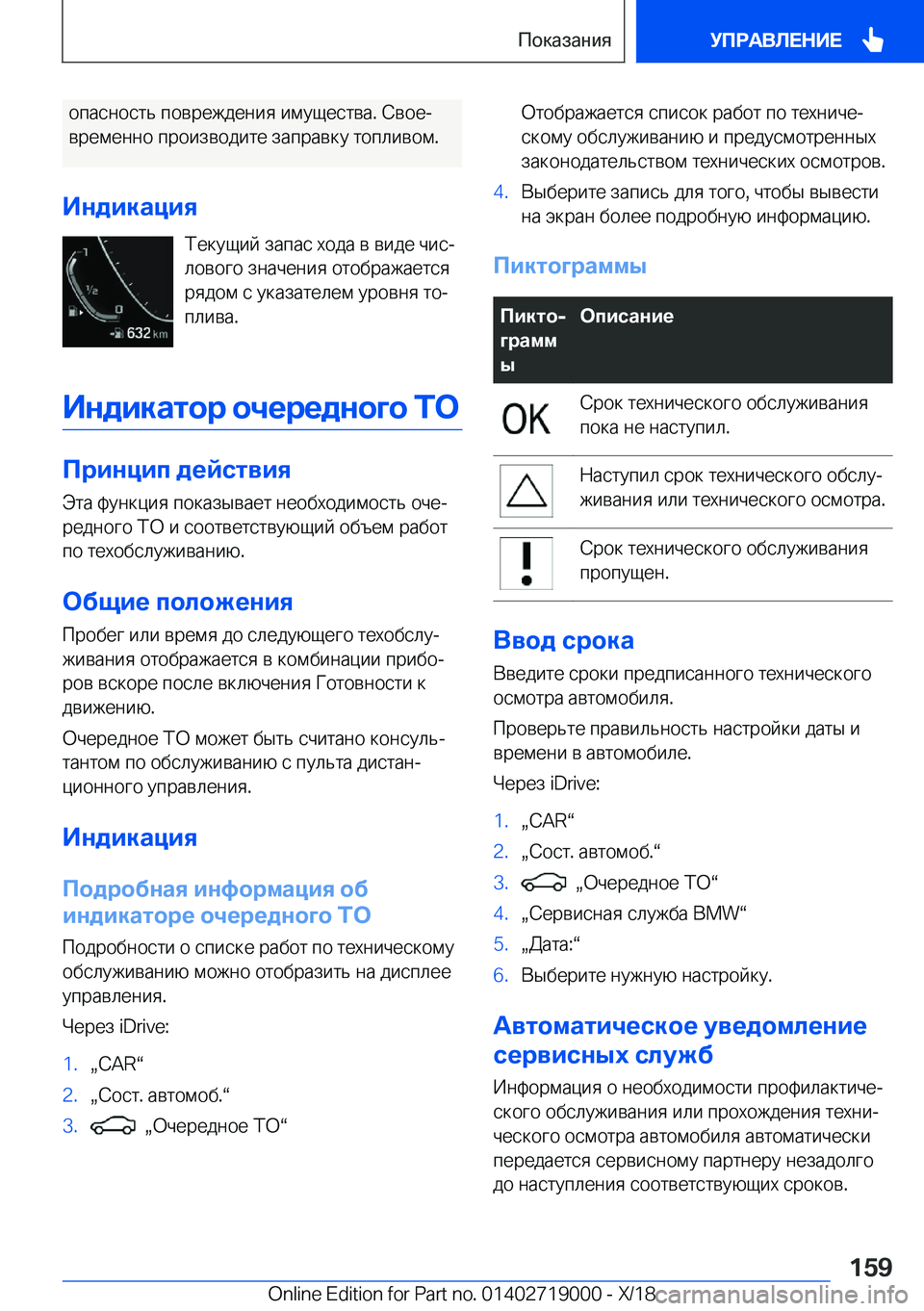 BMW Z4 2019  Руково  