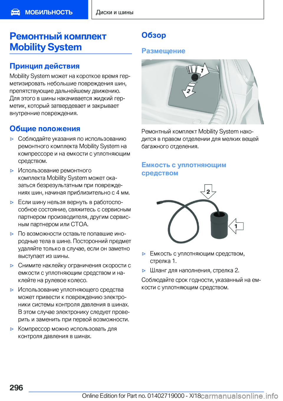 BMW Z4 2019  Руково 