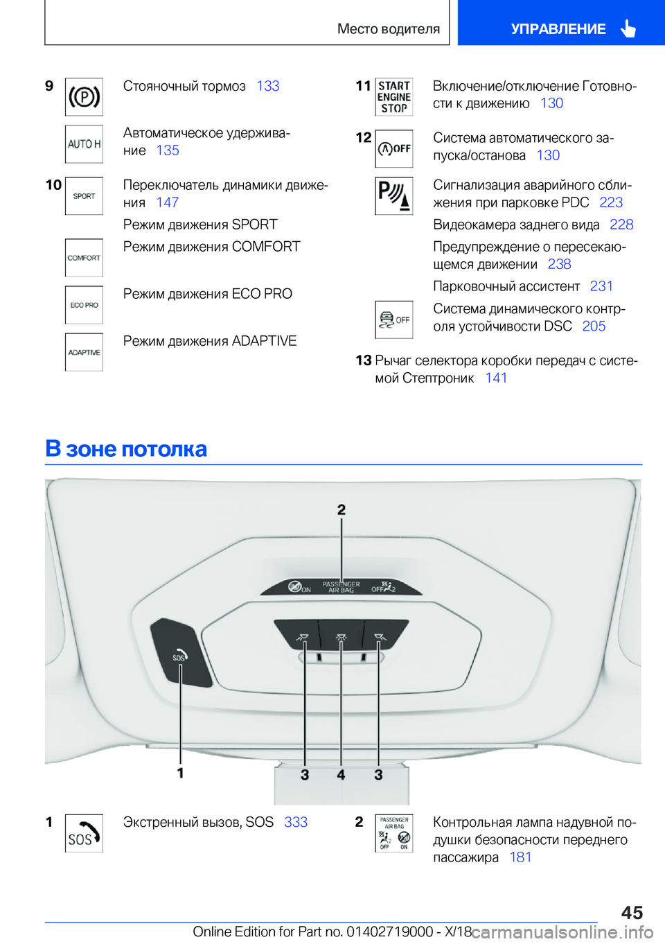 BMW Z4 2019  Руково �9 