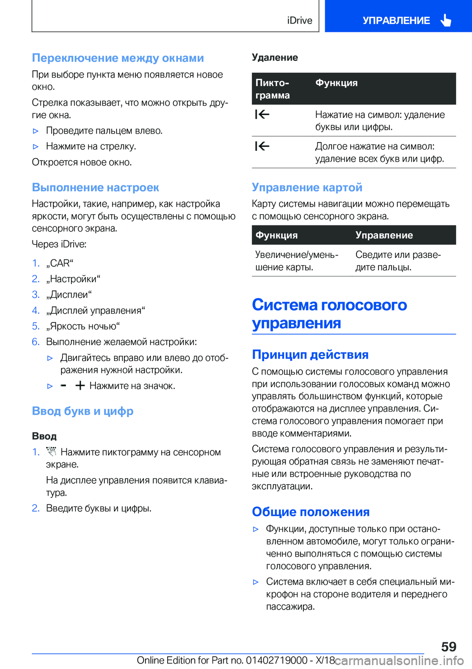 BMW Z4 2019  Руково 