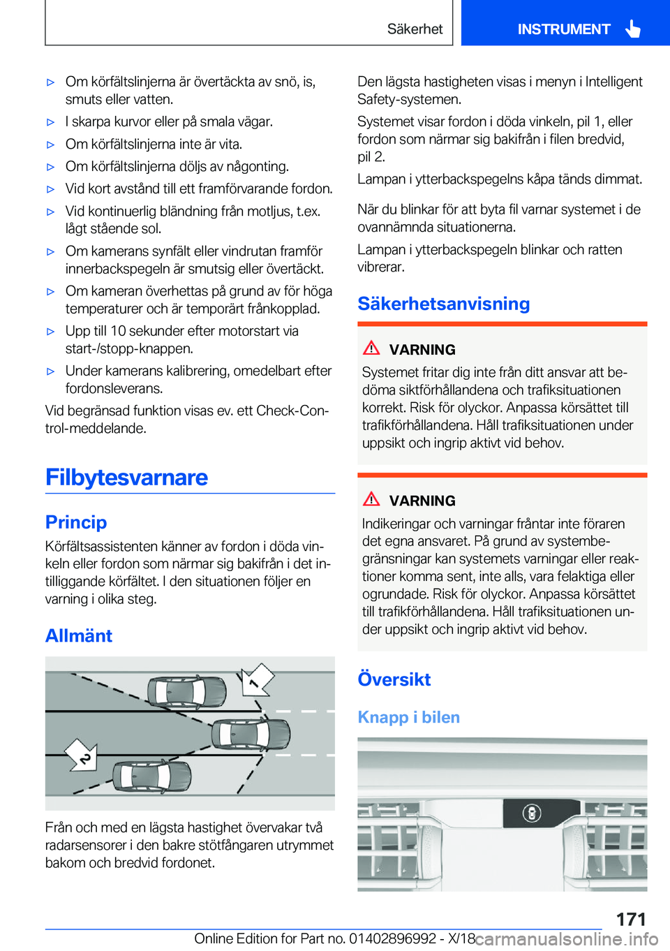 BMW Z4 2019  InstruktionsbÖcker (in Swedish) x�O�m��k�