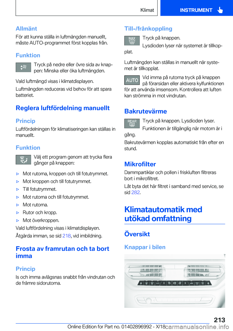 BMW Z4 2019  InstruktionsbÖcker (in Swedish) �A�l�l�m�ä�n�t
�F�