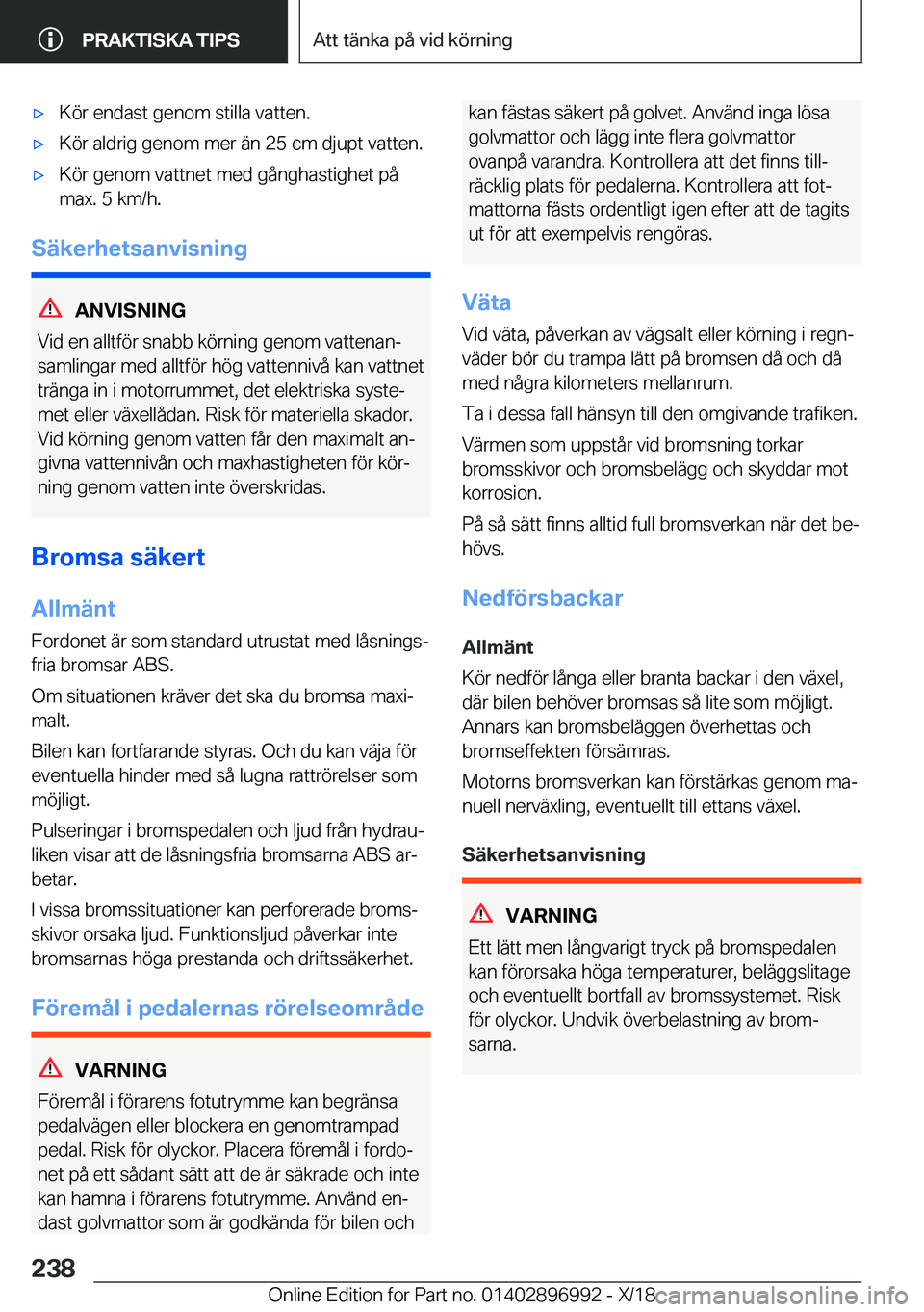 BMW Z4 2019  InstruktionsbÖcker (in Swedish) x�K�