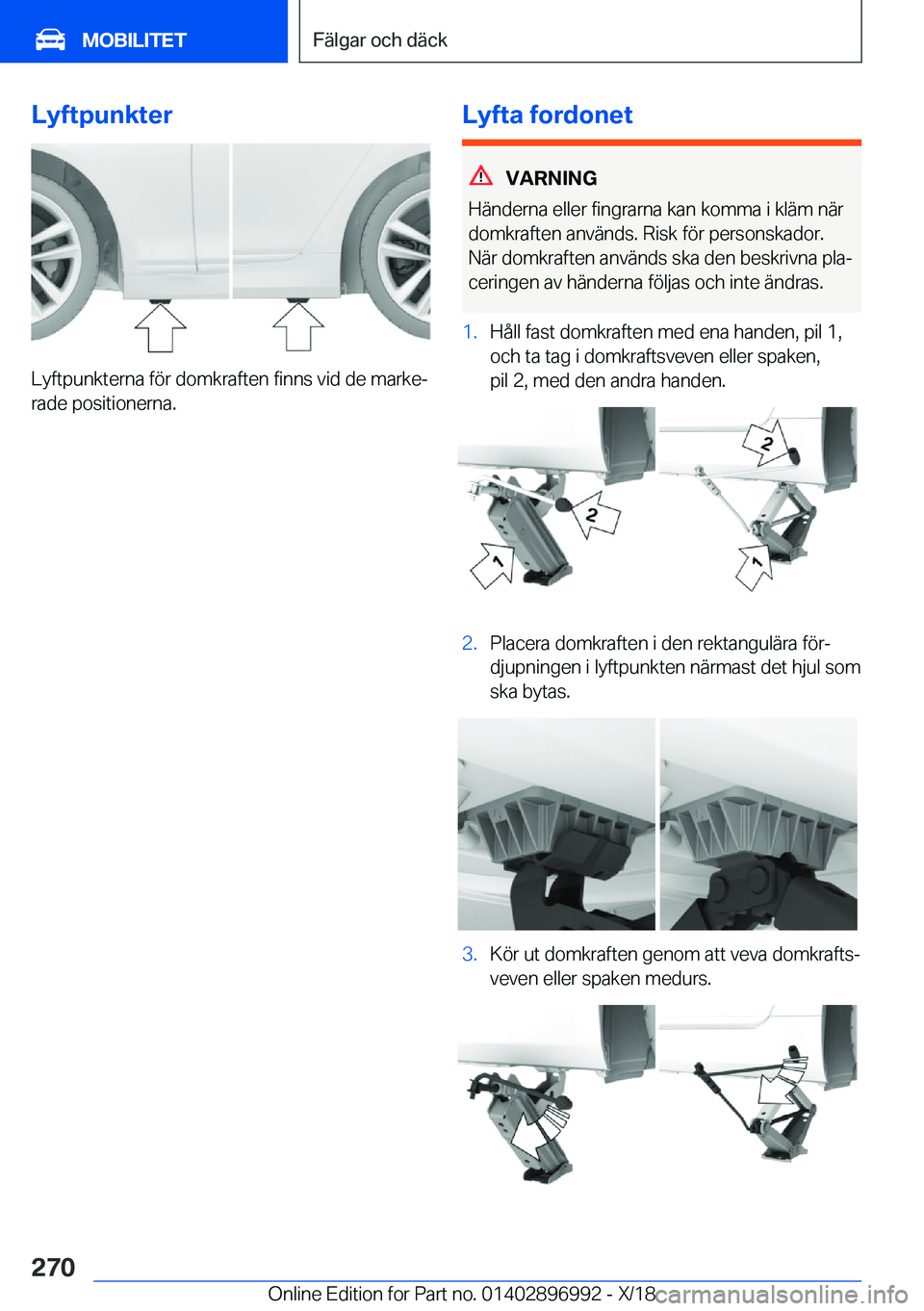 BMW Z4 2019  InstruktionsbÖcker (in Swedish) �L�y�f�t�p�u�n�k�t�e�r
�L�y�f�t�p�u�n�k�t�e�r�n�a��f�