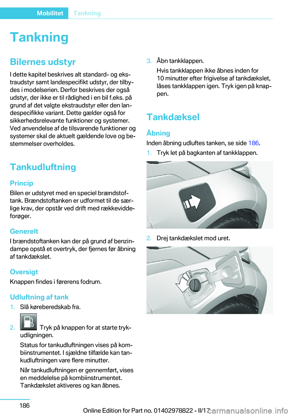 BMW I3 2017  InstruktionsbØger (in Danish) �T�a�n�k�n�i�n�g�B�i�l�e�r�n�e�s��u�d�s�t�y�r�I� �d�e�t�t�e� �k�a�p�i�t�e�l� �b�e�s�k�r�i�v�e�s� �a�l�t� �s�t�a�n�d�a�r�d�-� �o�g� �e�k�sj
�t�r�a�u�d�s�t�y�r� �s�a�m�t� �l�a�n�d�e�s�p�e�c�i�f�i�k�t�