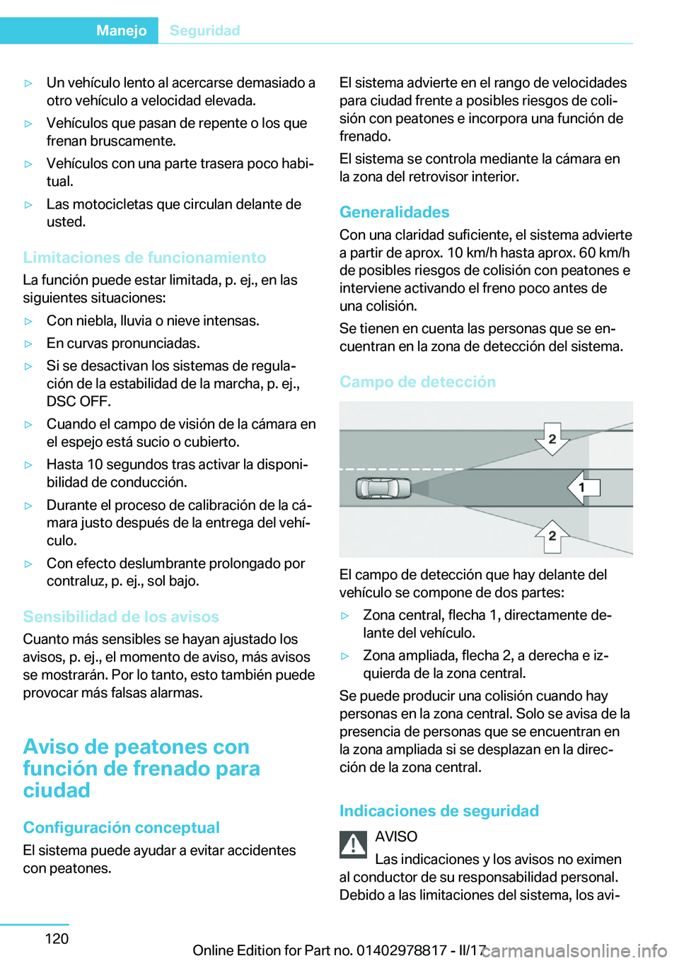 BMW I3 2017  Manuales de Empleo (in Spanish) y�U�n� �v�e�h�
