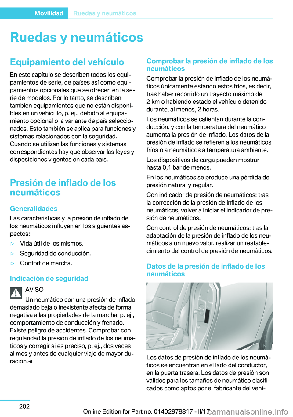 BMW I3 2017  Manuales de Empleo (in Spanish) �R�u�e�d�a�s��y��n�e�u�m�