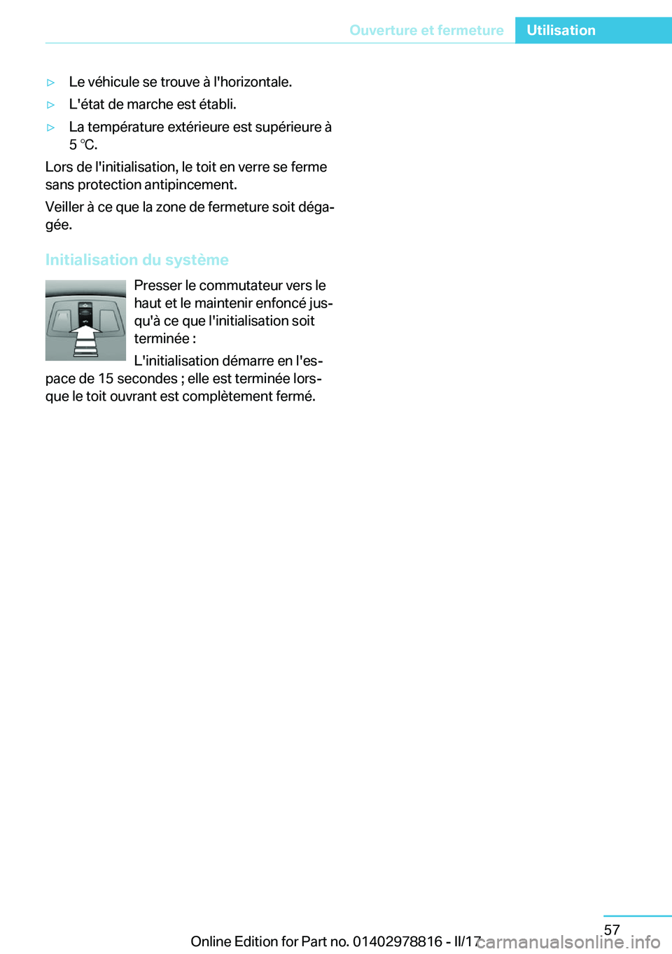 BMW I3 2017  Notices Demploi (in French) 'y�L�e� �v�é�h�i�c�u�l�e� �s�e� �t�r�o�u�v�e� �