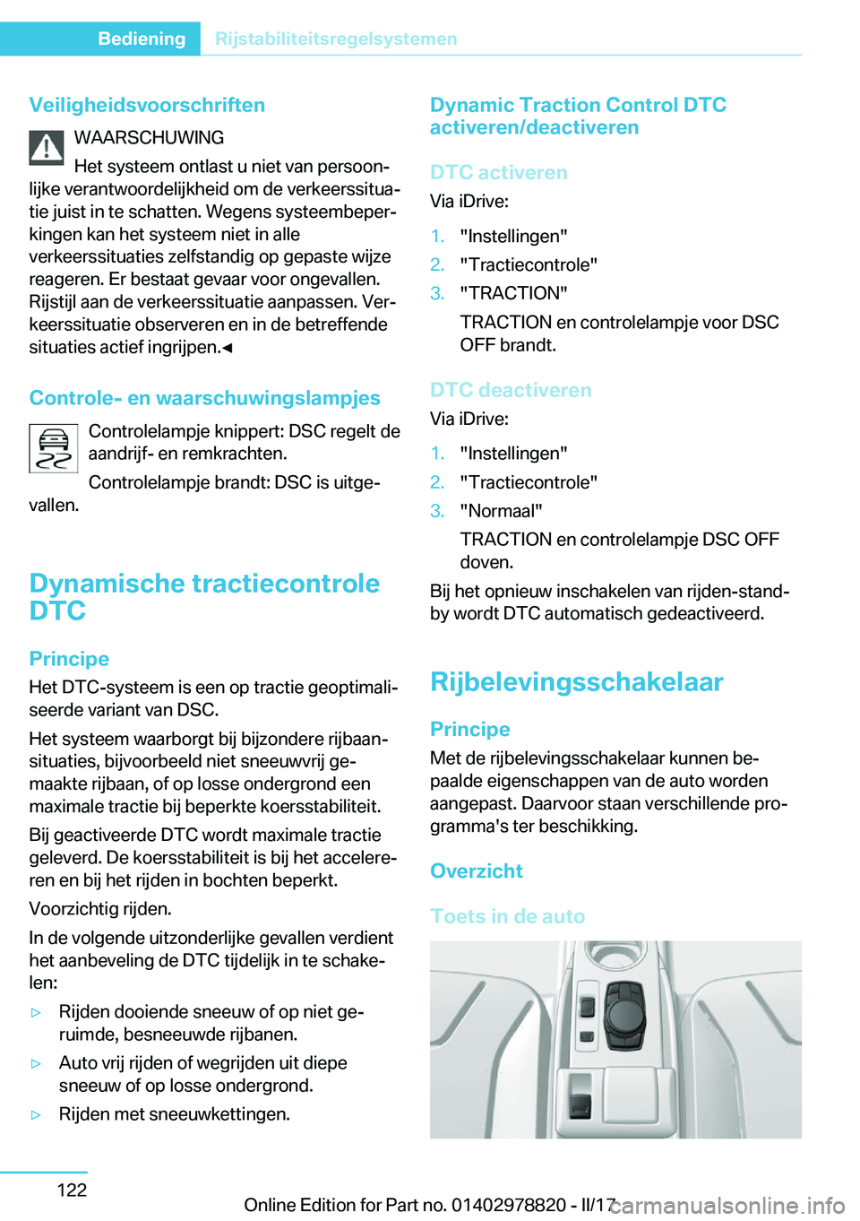 BMW I3 2017  Instructieboekjes (in Dutch) �V�e�i�l�i�g�h�e�i�d�s�v�o�o�r�s�c�h�r�i�f�t�e�n�W�A�A�R�S�C�H�U�W�I�N�G
�H�e�t� �s�y�s�t�e�e�m� �o�n�t�l�a�s�t� �u� �n�i�e�t� �v�a�n� �p�e�r�s�o�o�nj
�l�i�j�k�e� �v�e�r�a�n�t�w�o�o�r�d�e�l�i�j�k�h�e