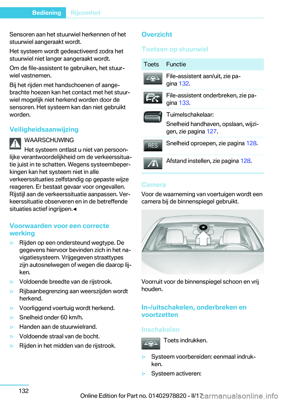 BMW I3 2017  Instructieboekjes (in Dutch) �S�e�n�s�o�r�e�n� �a�a�n� �h�e�t� �s�t�u�u�r�w�i�e�l� �h�e�r�k�e�n�n�e�n� �o�f� �h�e�t�s�t�u�u�r�w�i�e�l� �a�a�n�g�e�r�a�a�k�t� �w�o�r�d�t�.
�H�e�t� �s�y�s�t�e�e�m� �w�o�r�d�t� �g�e�d�e�a�c�t�i�v�e�e�