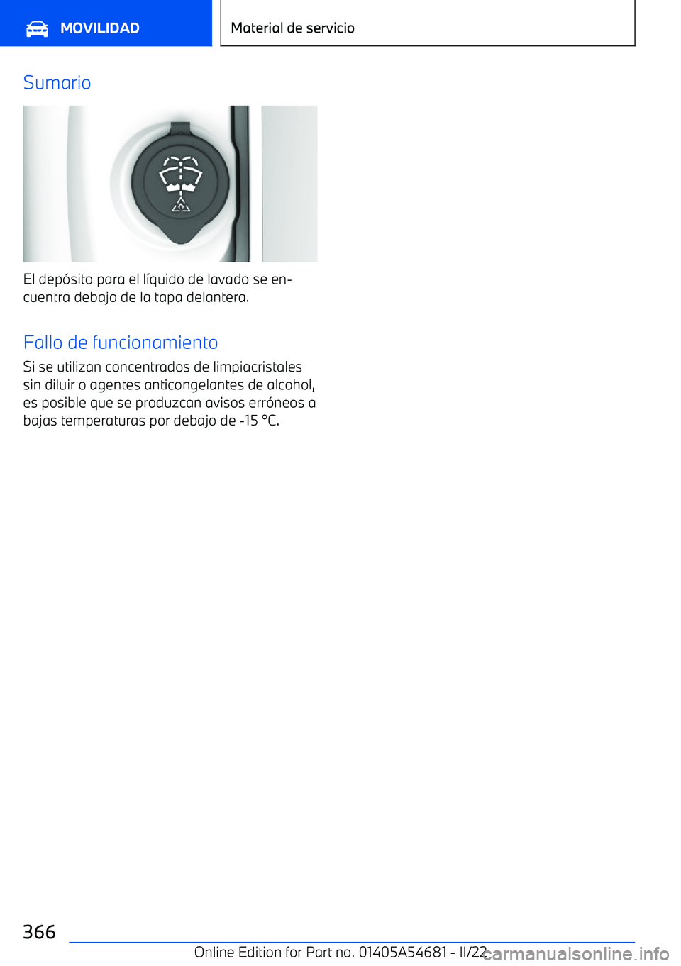 BMW I4 2022  Manuales de Empleo (in Spanish) Sumario
El dep