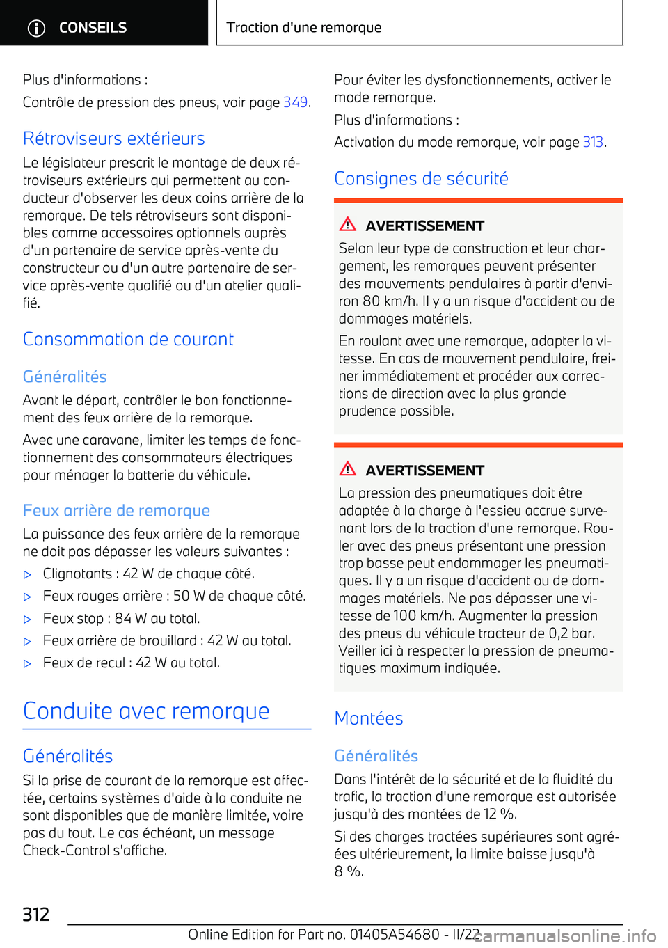 BMW I4 2022 Notices Demploi (in French) Plus d BMW I4 2022 Notices Demploi (in French) Plus d