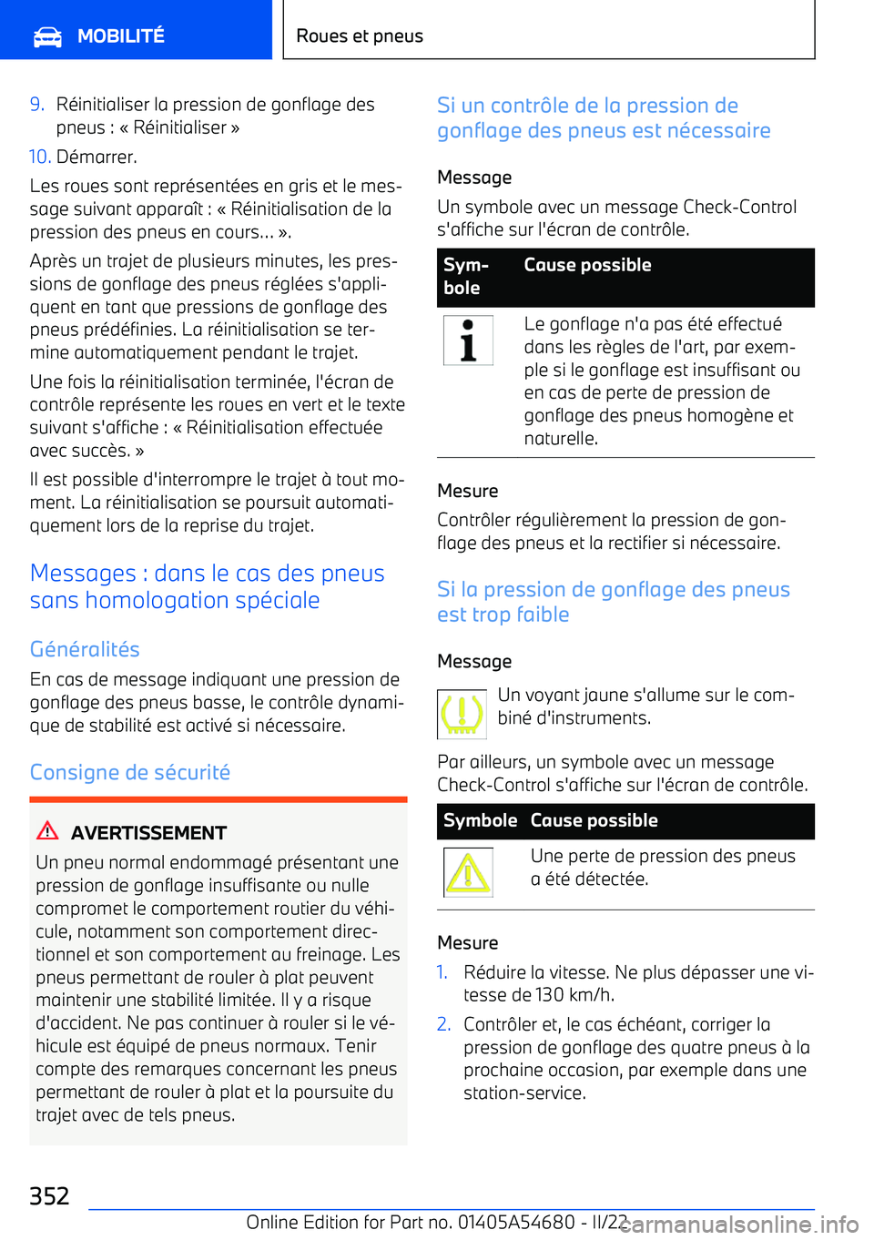 BMW I4 2022 Notices Demploi (in French) 9.R BMW I4 2022 Notices Demploi (in French) 9.R