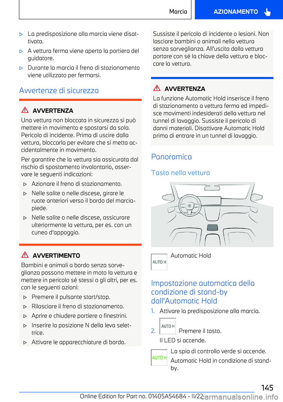 BMW I4 2022  Libretti Di Uso E manutenzione (in Italian) 