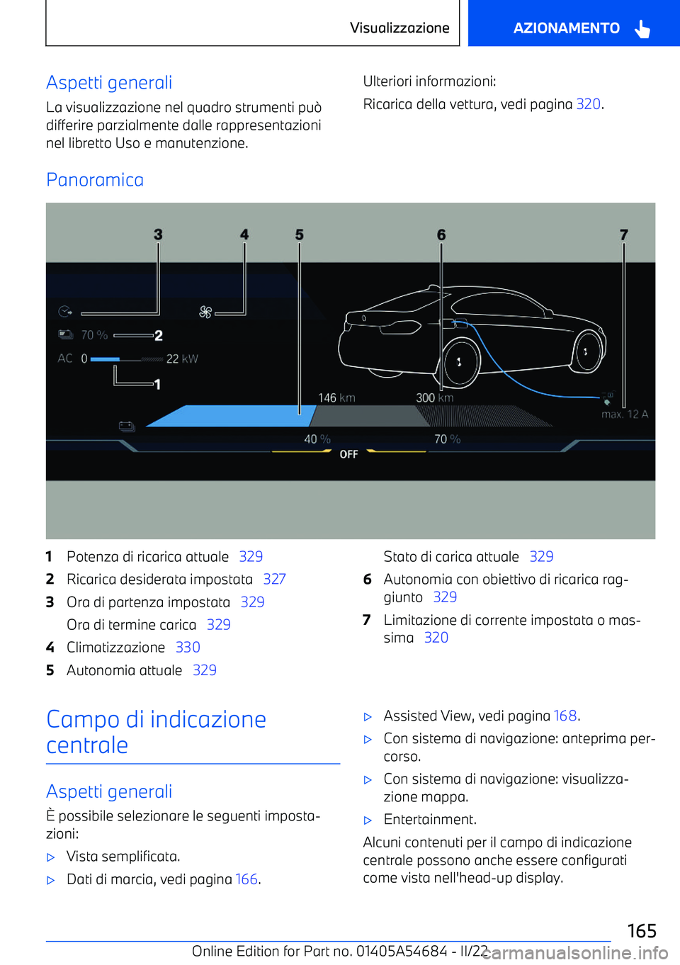 BMW I4 2022 Libretti Di Uso E manutenzione (in Italian) Aspetti generali
La visualizzazione nel quadro strumenti pu BMW I4 2022 Libretti Di Uso E manutenzione (in Italian) Aspetti generali
La visualizzazione nel quadro strumenti pu