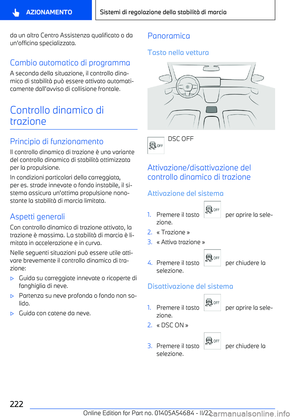 BMW I4 2022  Libretti Di Uso E manutenzione (in Italian) da un altro Centro Assistenza qualificato o da
un