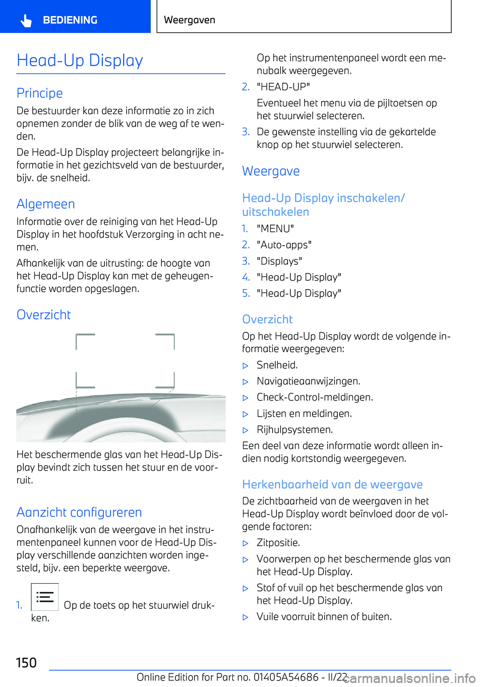 BMW I4 2022 Instructieboekjes (in Dutch) Head BMW I4 2022 Instructieboekjes (in Dutch) Head