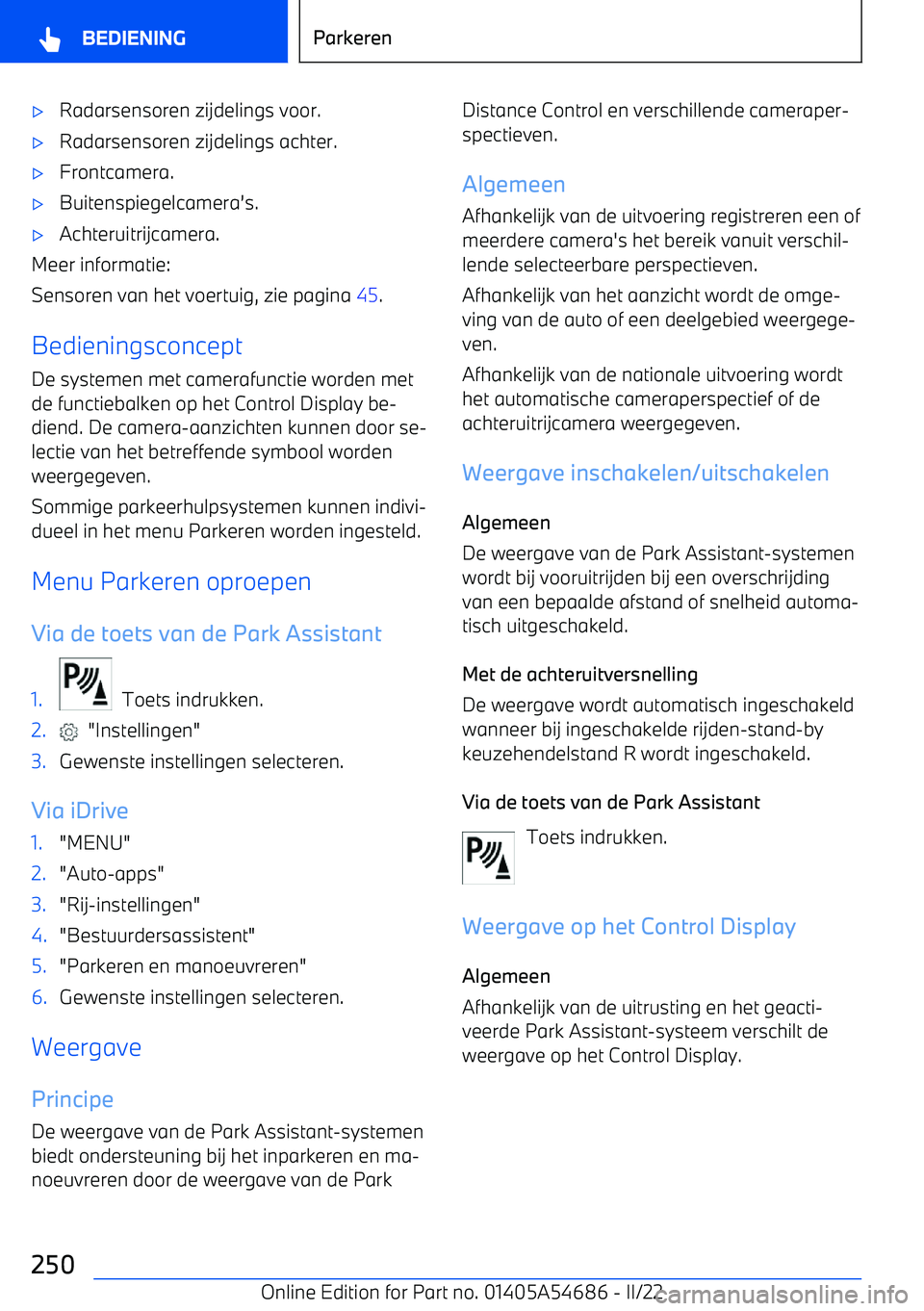BMW I4 2022  Instructieboekjes (in Dutch) 